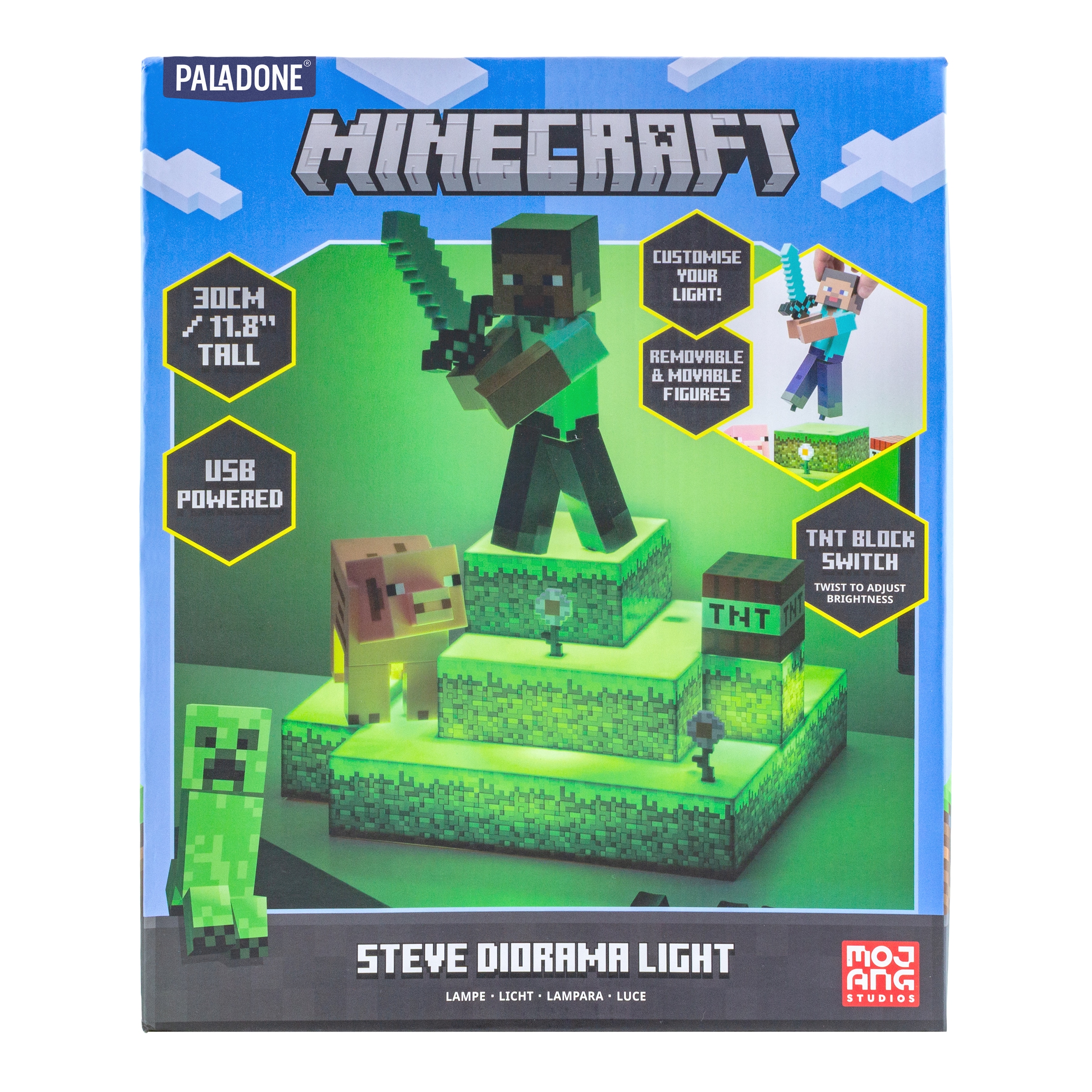 Paladone LED Dekolicht »Minecraft Steve Diorama Leuchte«