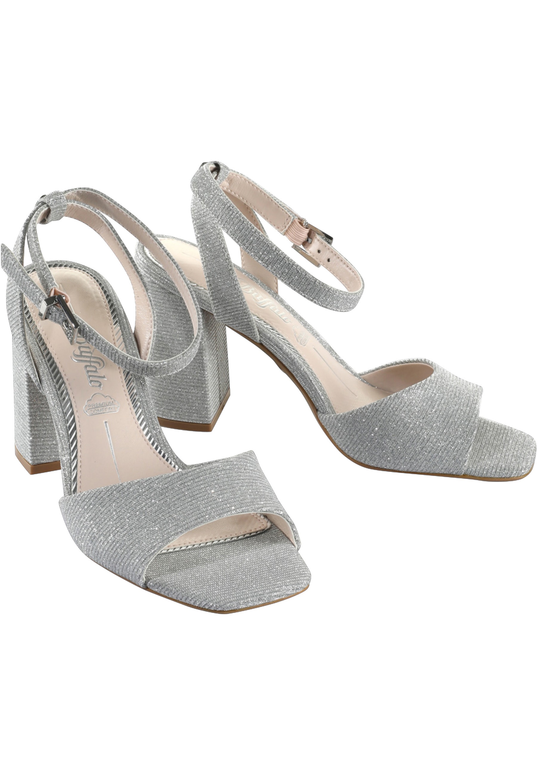 Buffalo High-Heel-Pumps »Buffalo Buffalo Charlotte Neat - Vegan Glitter«