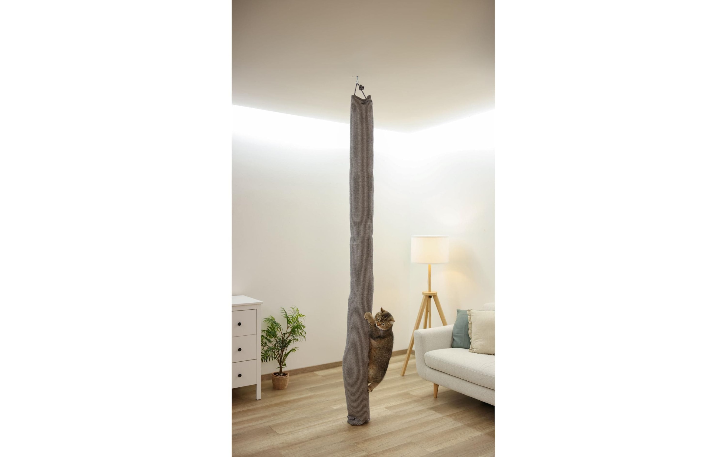 Kerbl Kratzbaum »16 cm x 16 cm x 240 cm« 240 cm hoch