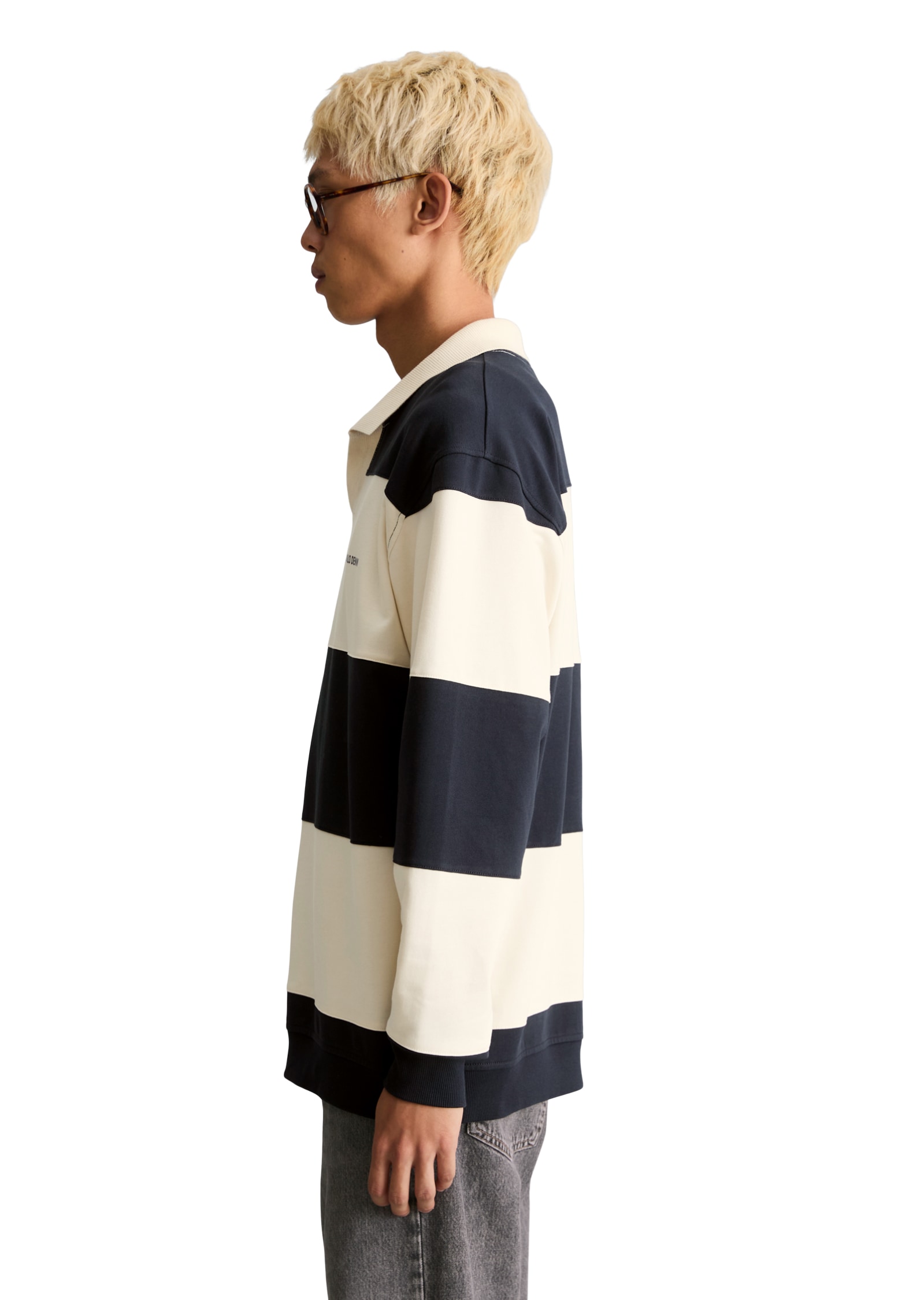 Marc O'Polo DENIM Sweatshirt , aus weicher Bio-Baumwolle
