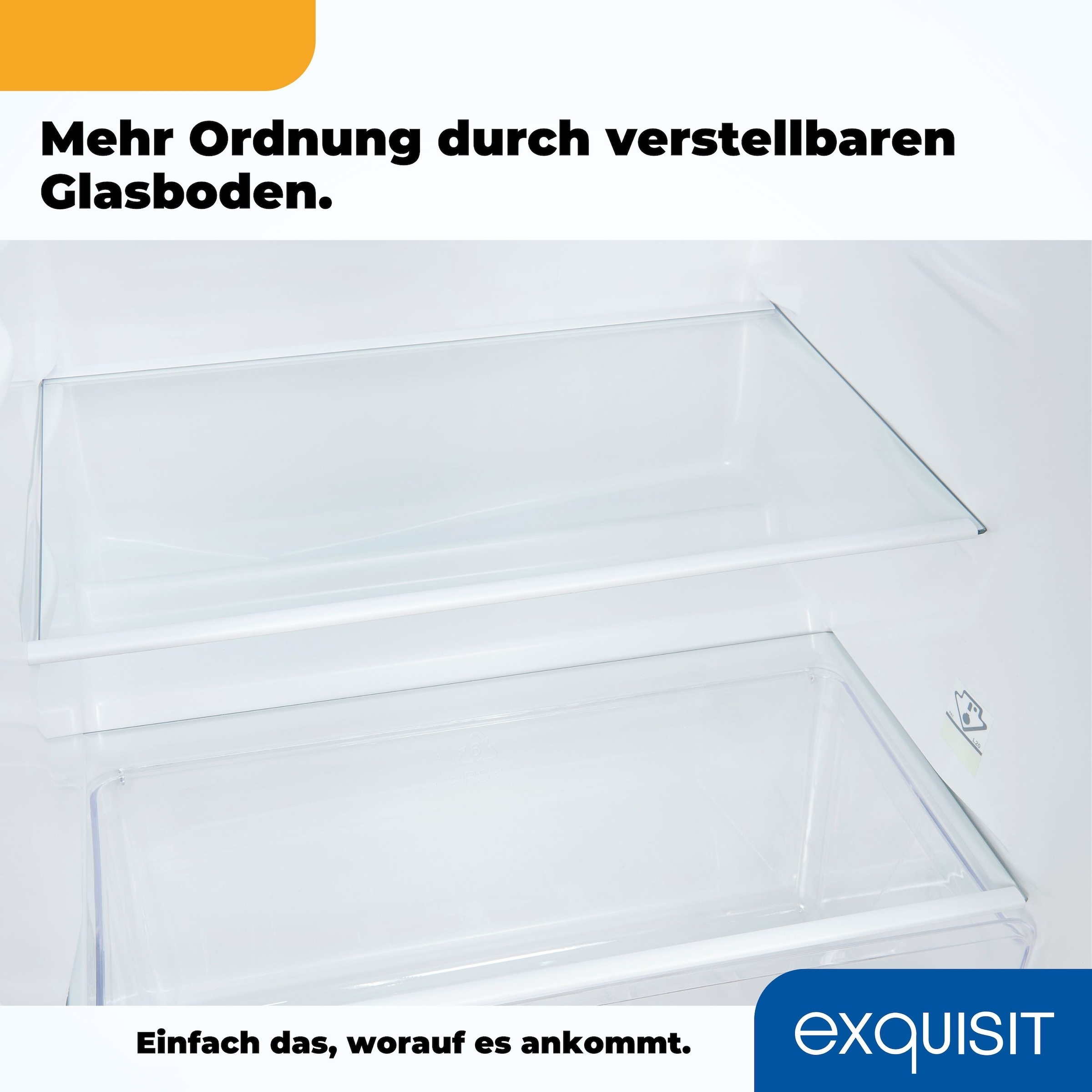 exquisit Kühl-/Gefrierkombination »KGC270-45-040D«