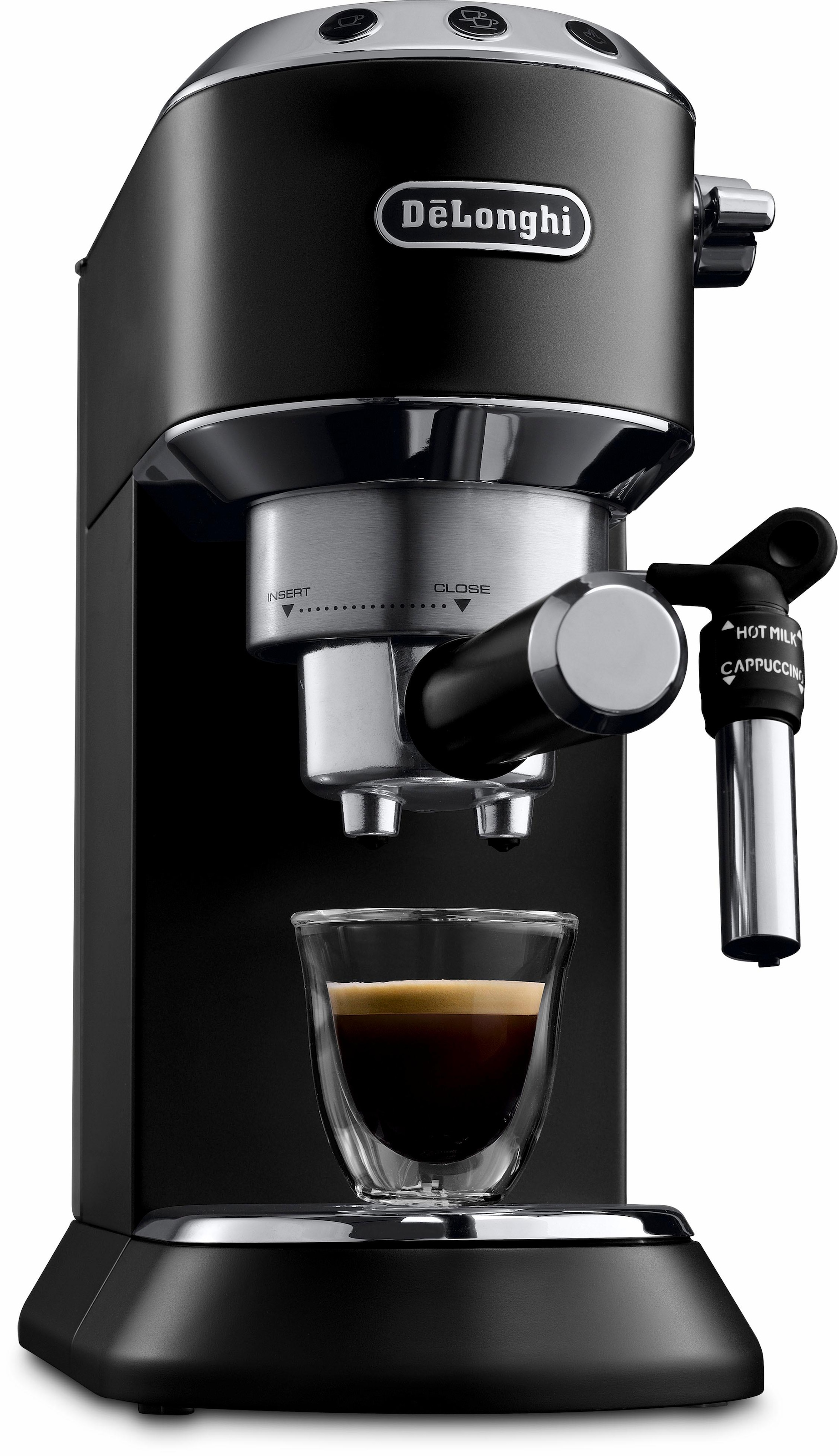 De'Longhi Espressomaschine »Dedica Style EC 685.B«, Siebträger, 1350 Watt, 15 Bar