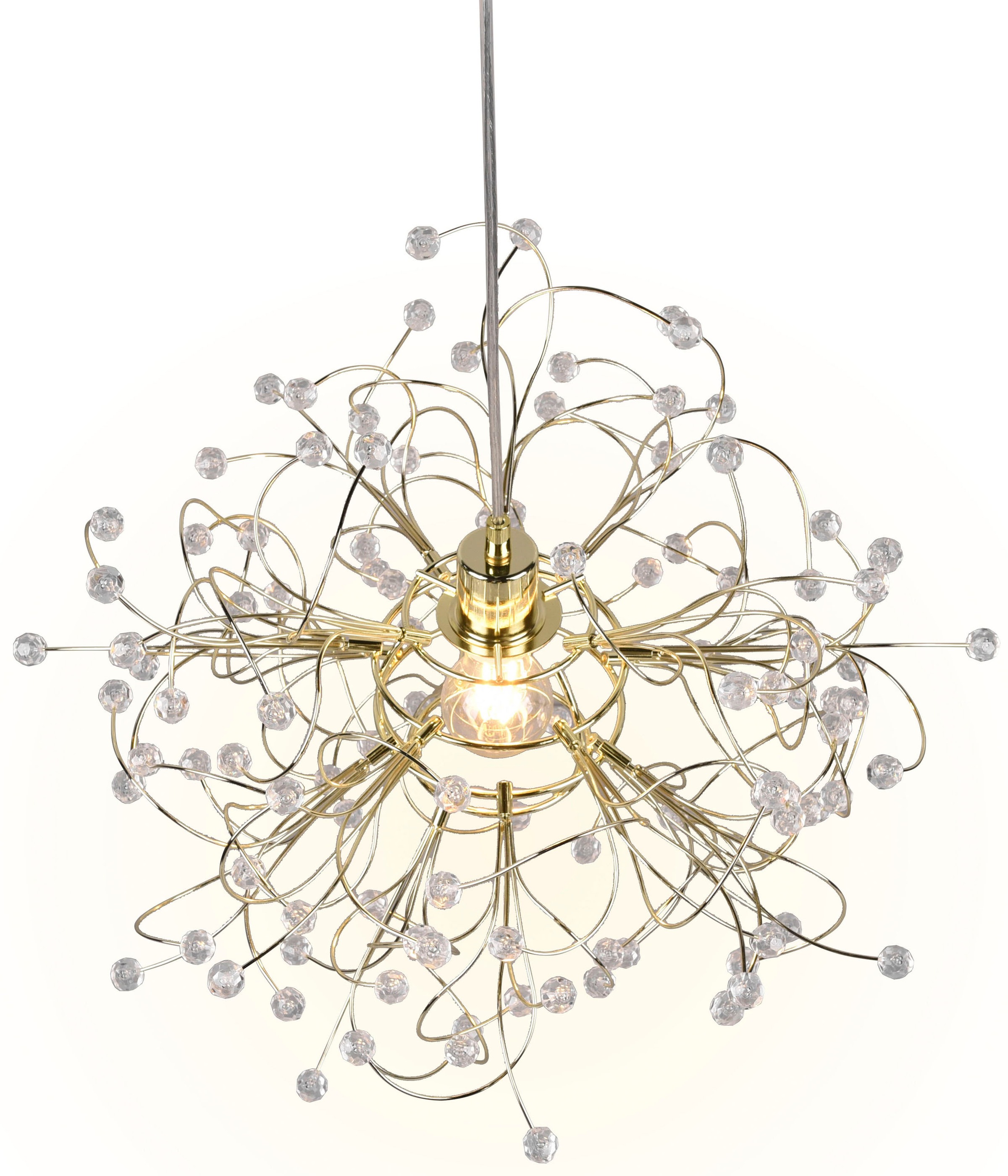 REALITY Leuchten Pendelleuchte »Gloria« E27 1 Stk. warmweiß - kaltweiß Hängelampe höhenverstellbar max 150cm, exkl 1xE27 max 40W, Ø 52cm