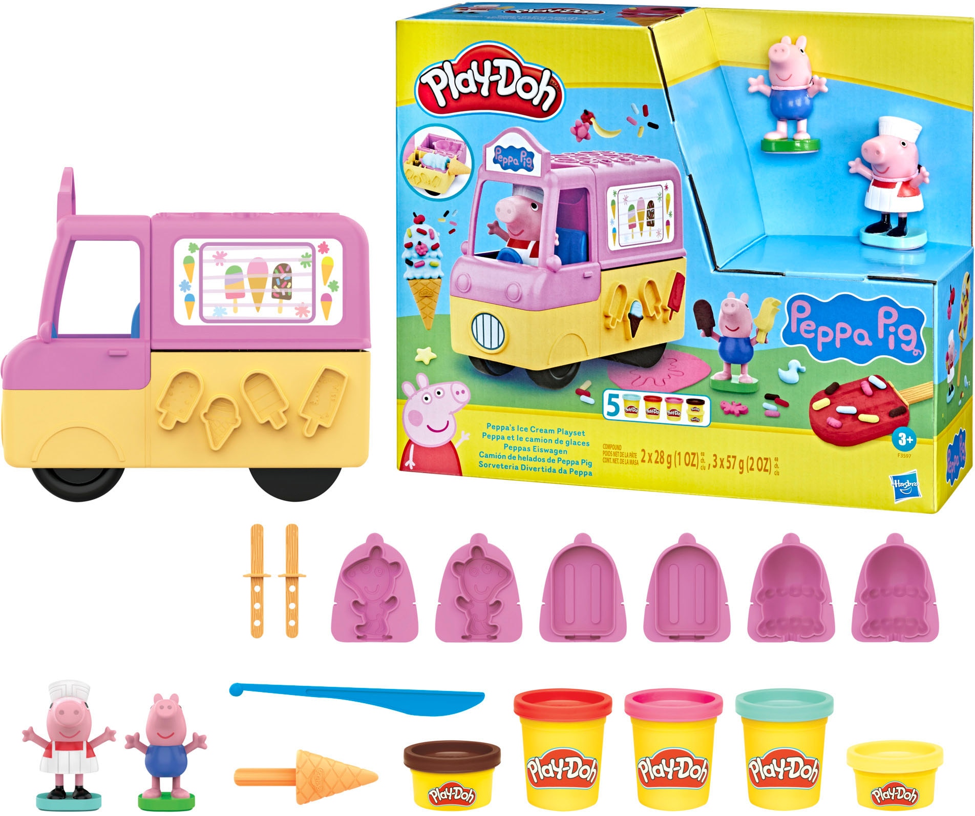 Knete »Play-Doh Peppas Eiswagen«