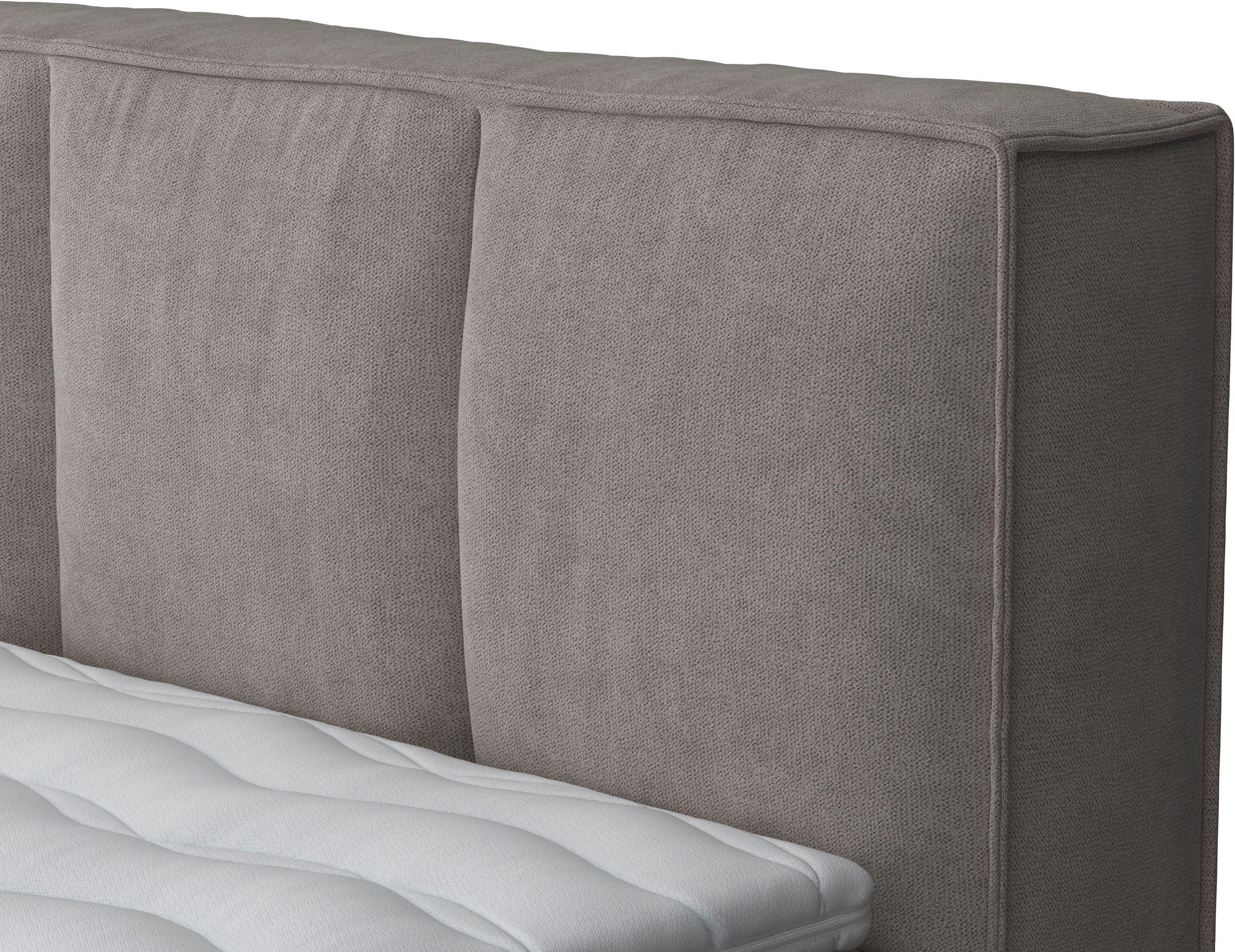 Home affaire Boxspringbett »Sacy«, Boxbett inkl. Topper, 2 Matratzen, Härtegrade H2, H3 und H4 wählbar
