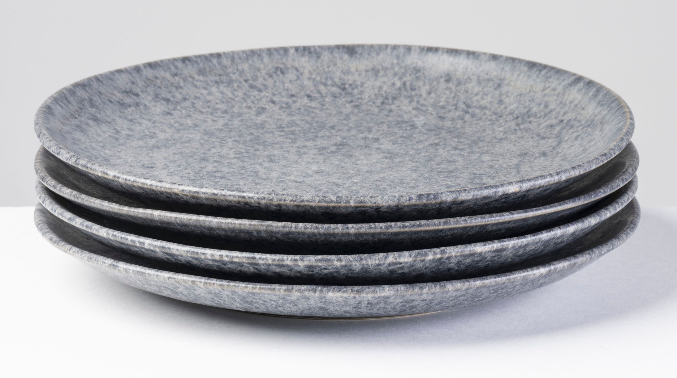 gipfelstück Dessertteller »Moos'n'Stein« Scandi-Style, glänzende Reaktivgla günstig online kaufen