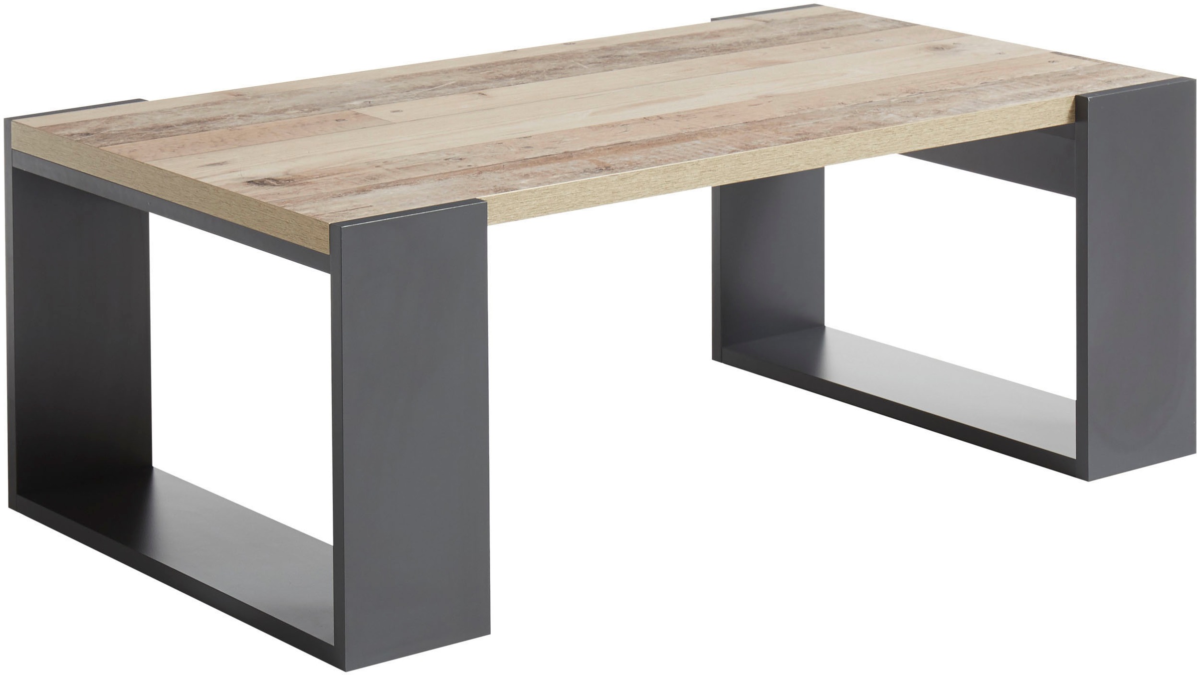 Stolkom Couchtisch »ALBA«, Industrial Old Style Dekor günstig online kaufen