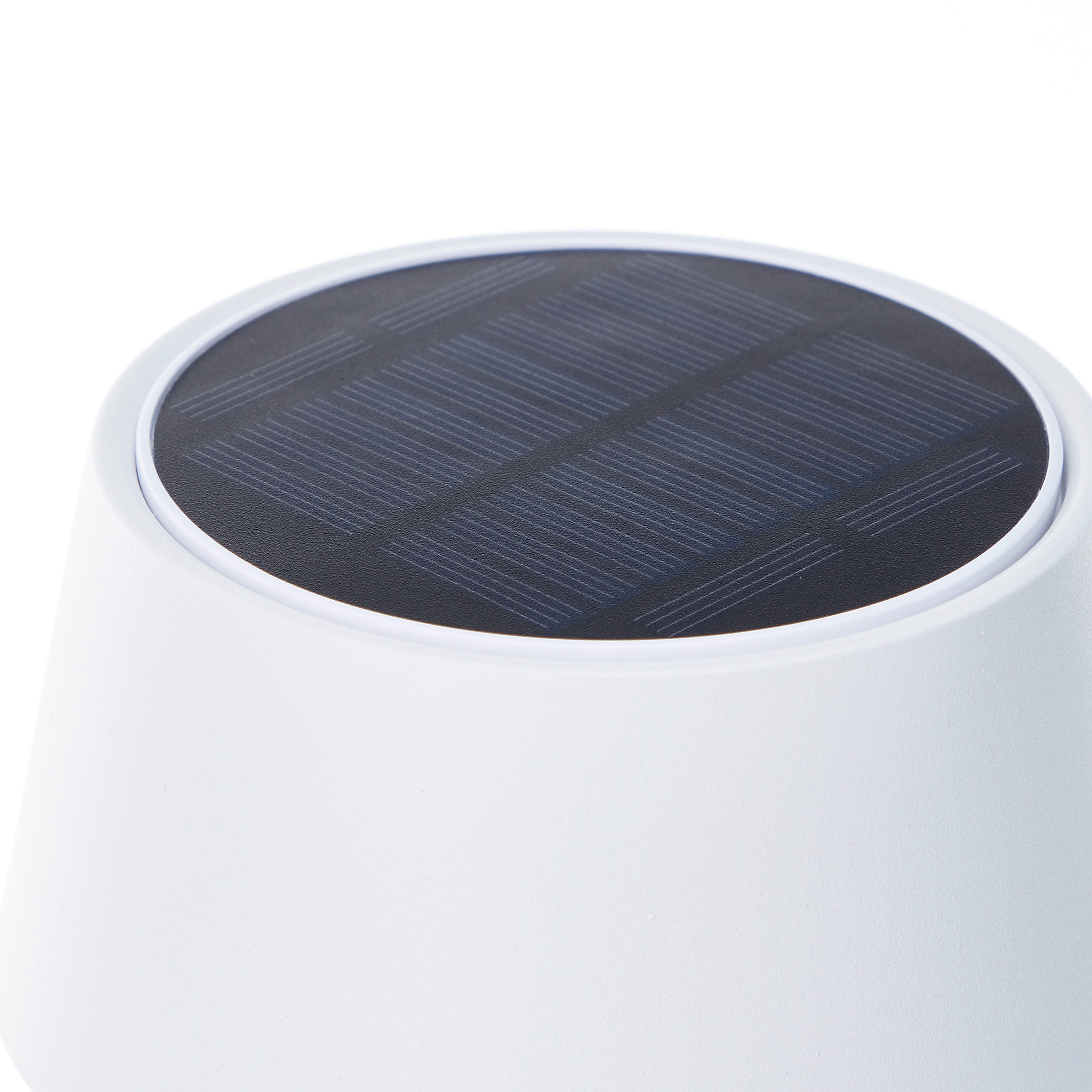 my home LED Außen-Tischleuchte »Ocki Tischleuchte mit Solar u. Akku«, 1 flammig, LED Solar, 4 W, 300 lm, 3000 K, dimmbar, USB ladbar, Indoor & Outdoor