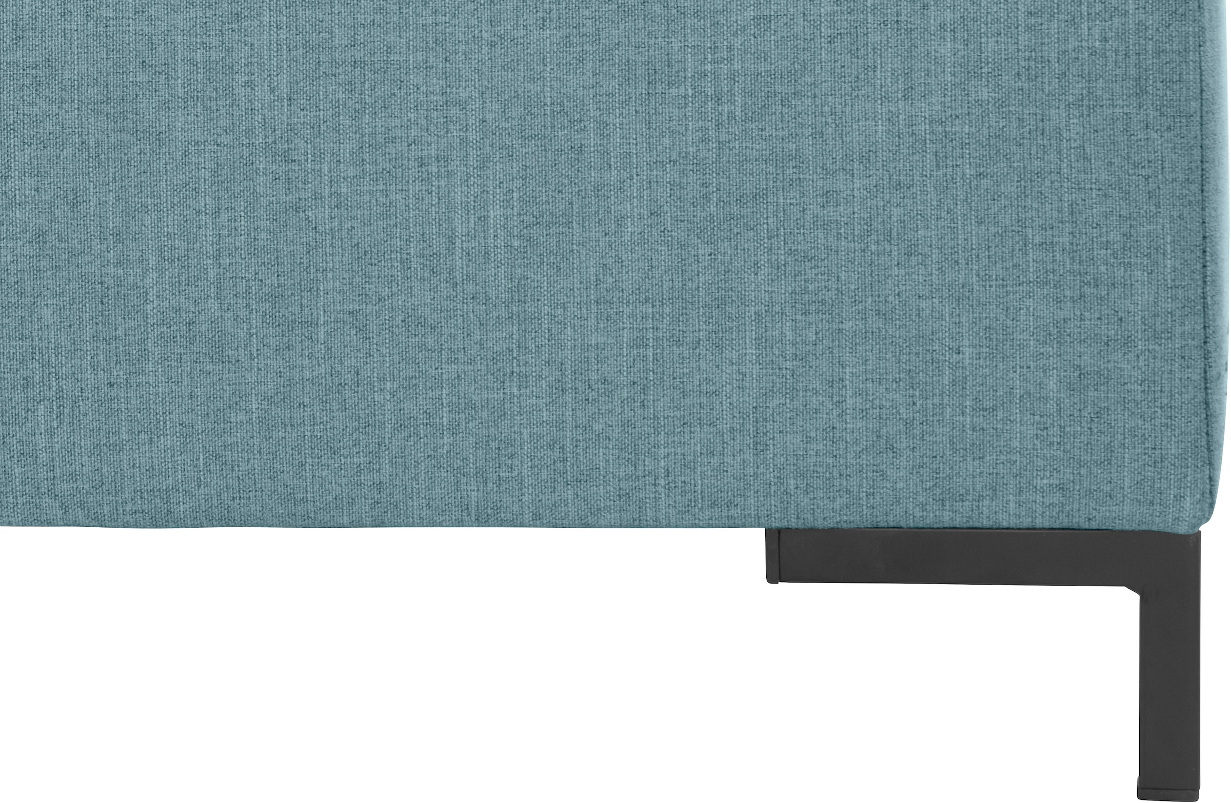 OTTO products Wohnlandschaft »Grazzo U-Form«, hochwertige Stoffe aus recyceltem Material, Steppung im Sitzbereich