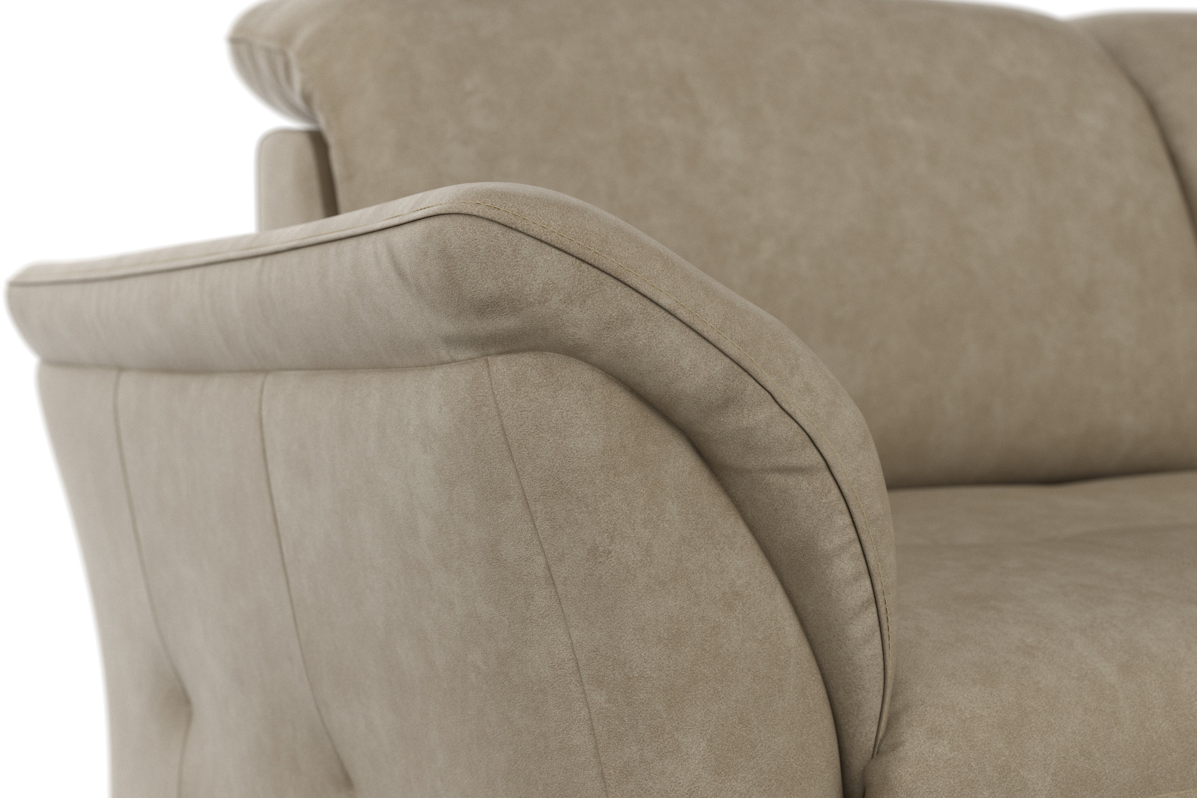 sit&more Ecksofa »Maggiore L-Form«, wahlweise mit Kopfteilverstellung, Bettfunktion und Stauraum