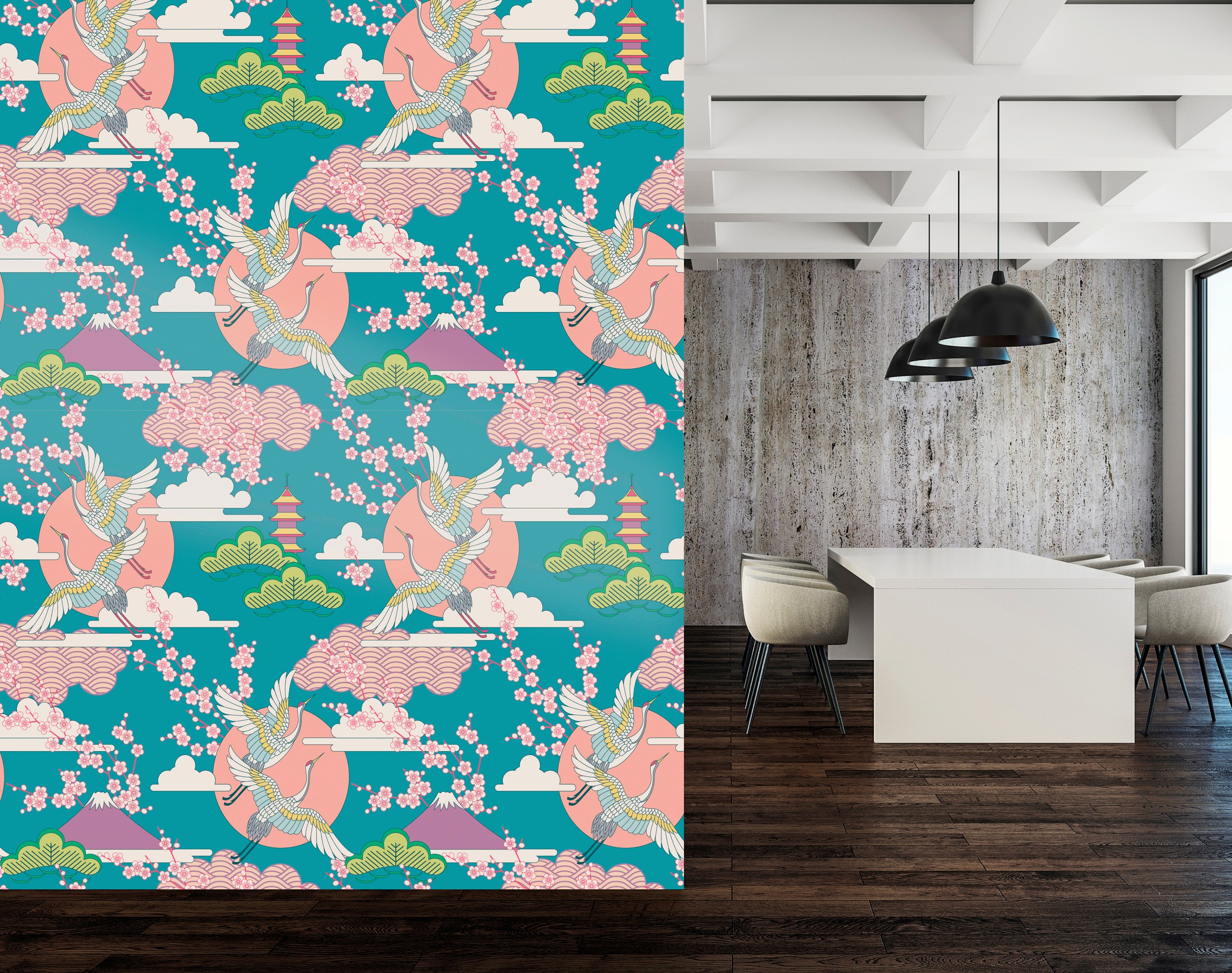 queence Vinyltapete »Elliot«, animal print-Fellimitat-Motiv-bedruckt-Reptilienprägung-tropisch, 90x250cm, selbstklebend, kinderleichte Anbringung, Sticker