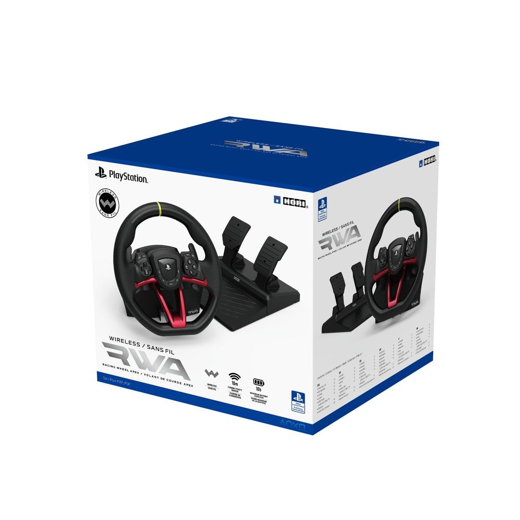 Hori Gaming-Lenkrad »PS5 Wireless Lenkrad: Racing Wheel Apex« Offiziell lizenziert von Sony