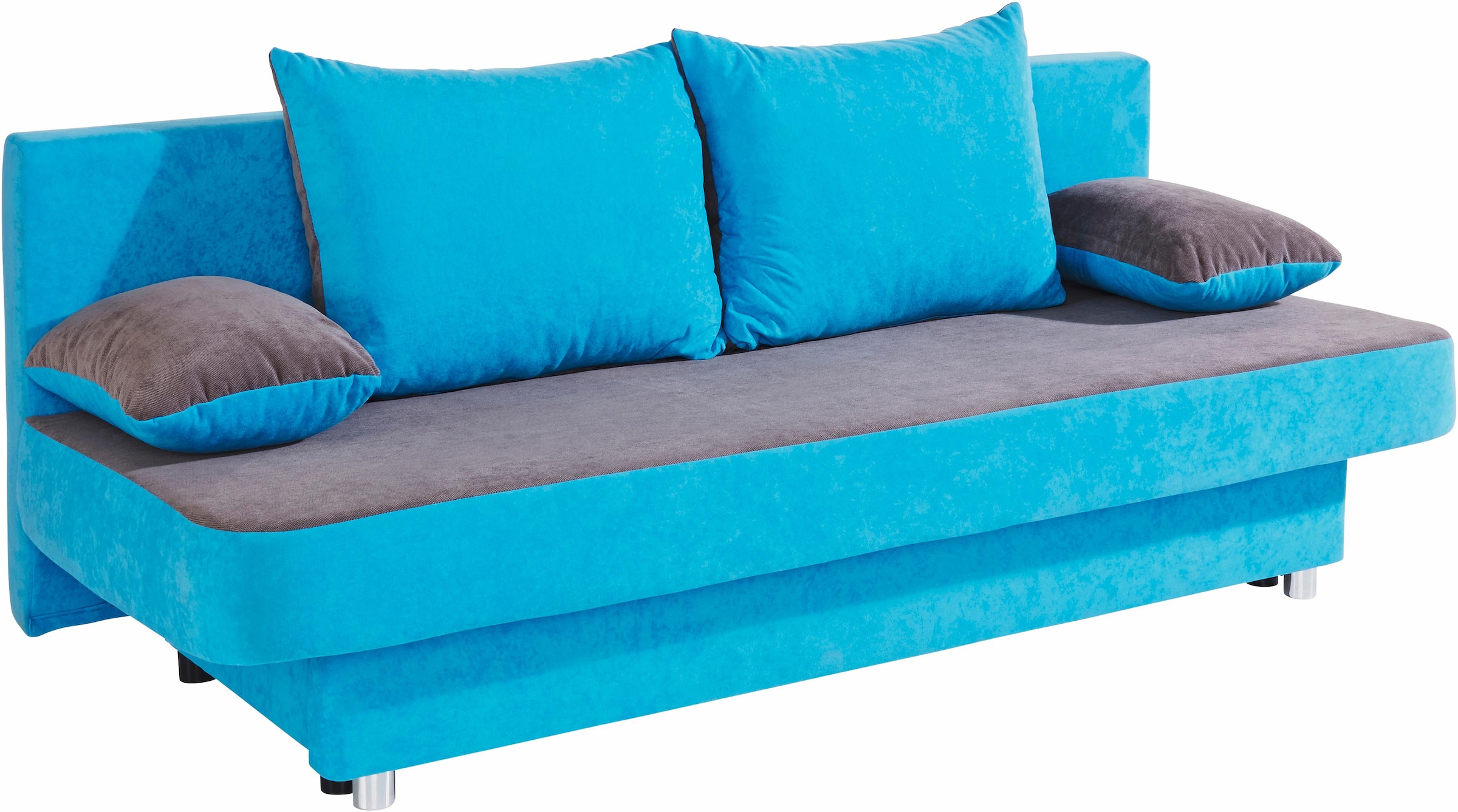 COLLECTION AB Schlafsofa »Ulla inkl. Bettfunktion und Bettkasten«, Schlafsofa,Bettfunktion,Bettkasten,inkl. Rückenkissen,Armlehnekissen