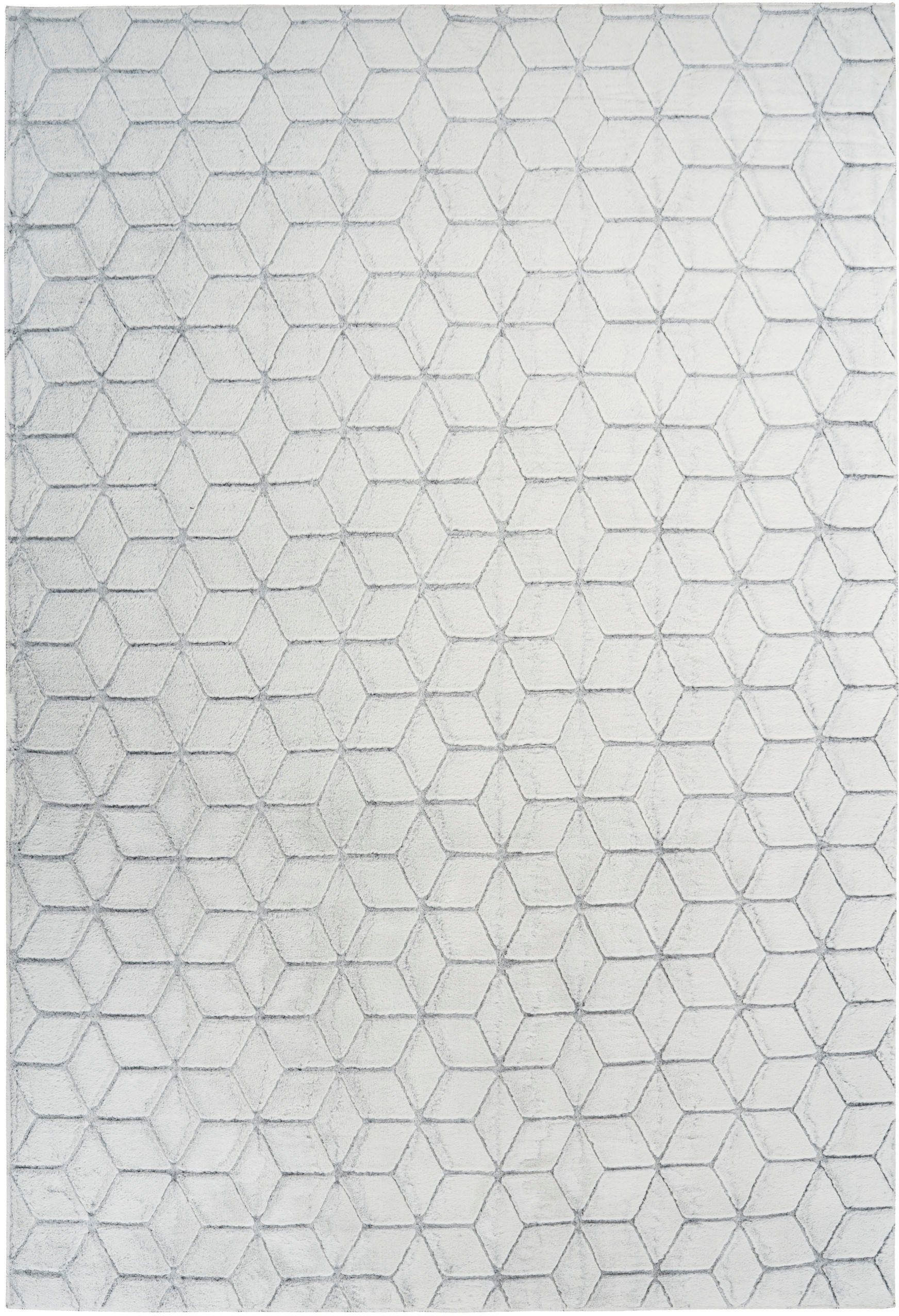 calo-deluxe Teppich »Jardan-1000«, rechteckig, 20 mm Höhe, besonders weich durch Microfaser, Wohnzimmer