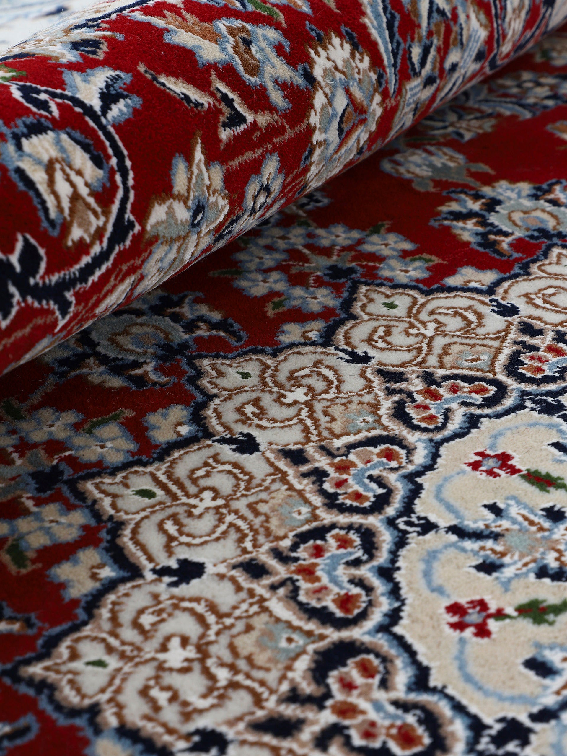Woven Arts Läufer »Orientteppich Nain«, rechteckig, 15 mm Höhe, handgeknüpft, Wohnzimmer, reine Wolle