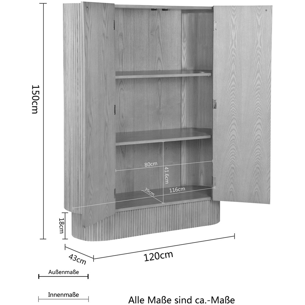 LeGer Home by Lena Gercke Highboard »Mariola«