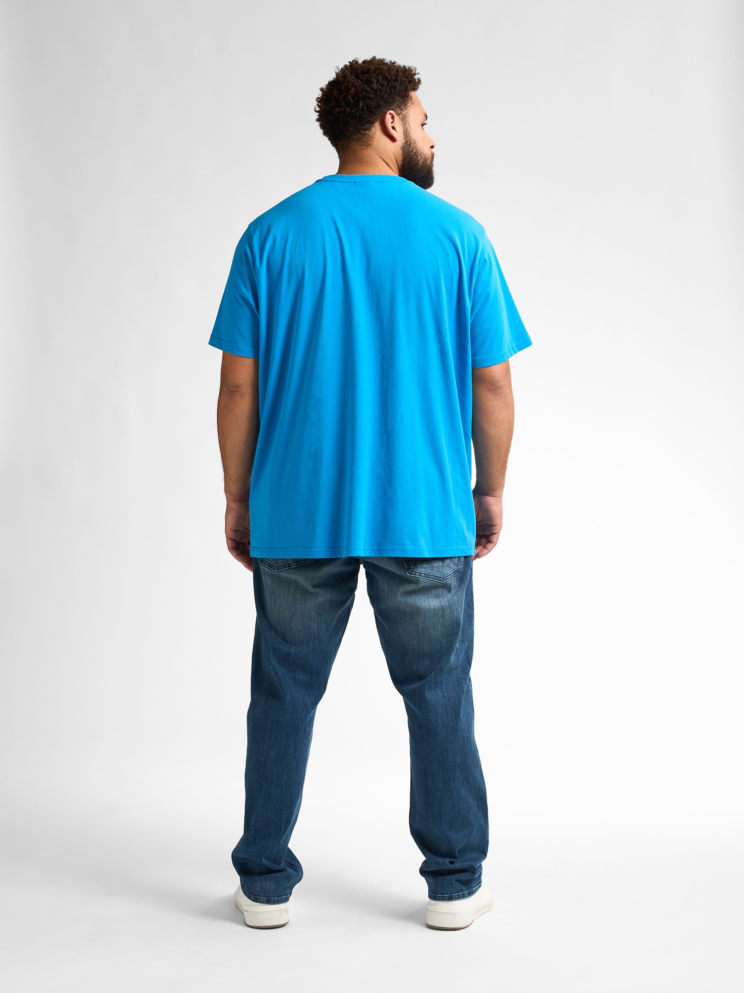 Petrol Industries Rundhalsshirt mit Logo Stickerei