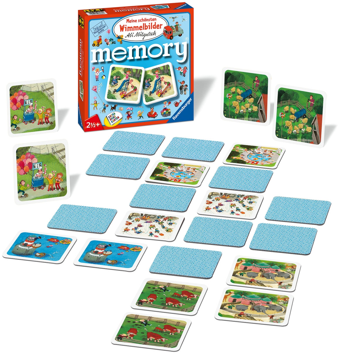 Ravensburger Spiel »Meine schönsten Wimmelbilder memory®«, Made in Europe