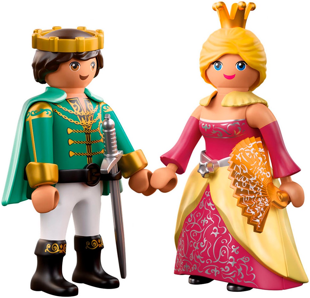 Playmobil® Konstruktions-Spielset »Prinz und Prinzessin (71886), Duo Pack«, (13 St.), Made in Europe