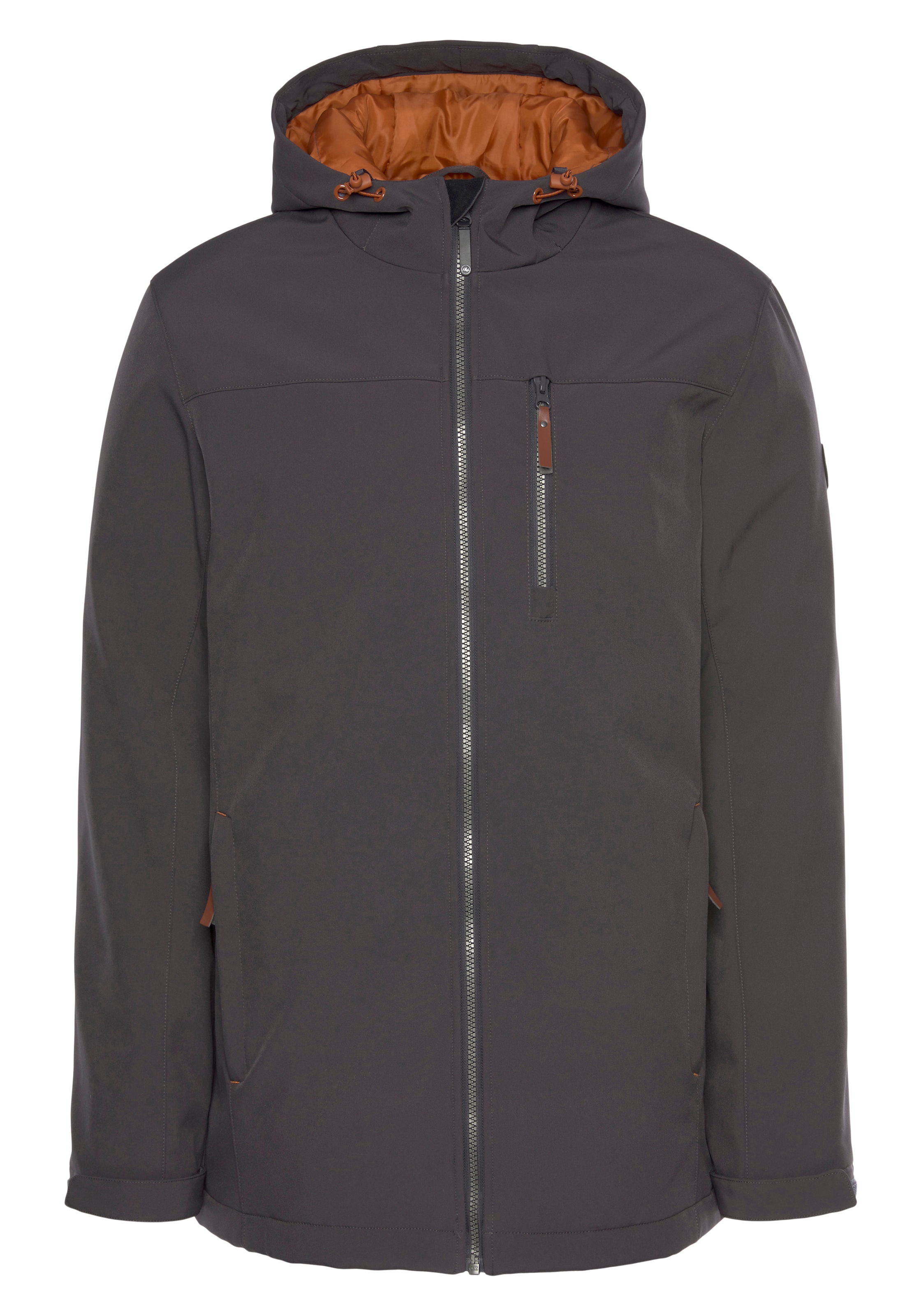 Polarino Winterjacke mit Kapuze atmungsaktiv,  wasserabweisend,  winddicht