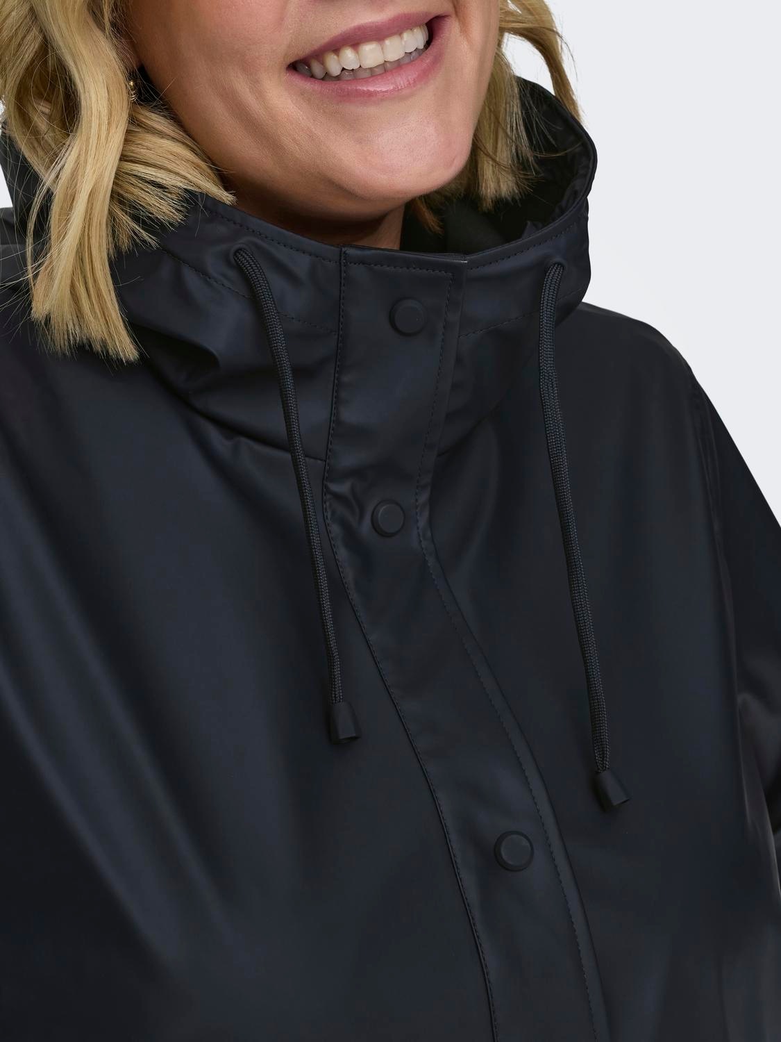 ONLY CARMAKOMA Parka »CARELLEN RAINCOAT OTW«, mit Kapuze