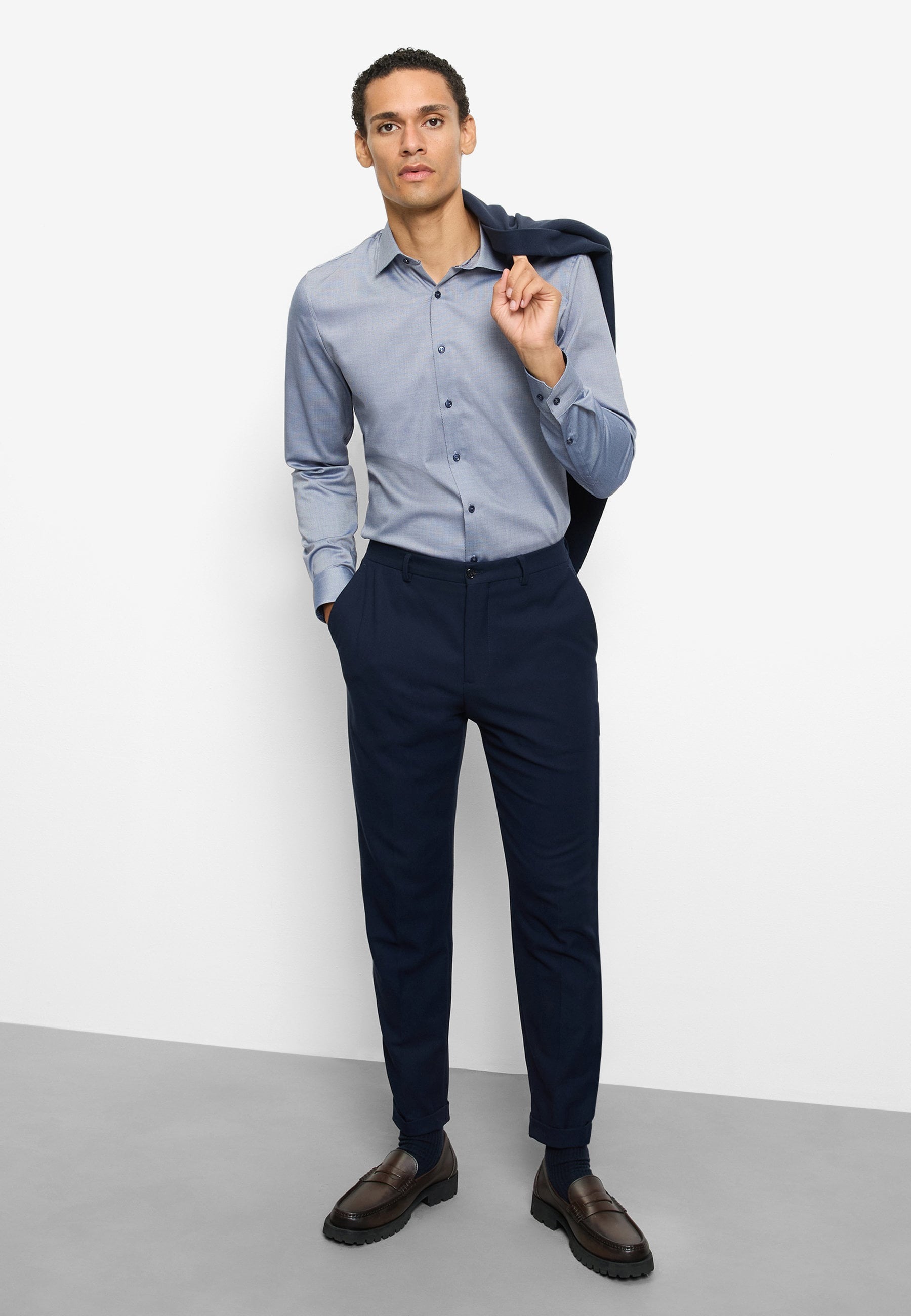 OLYMP Businesshemd »OLYMP No. Six, super slim, New York Kent«