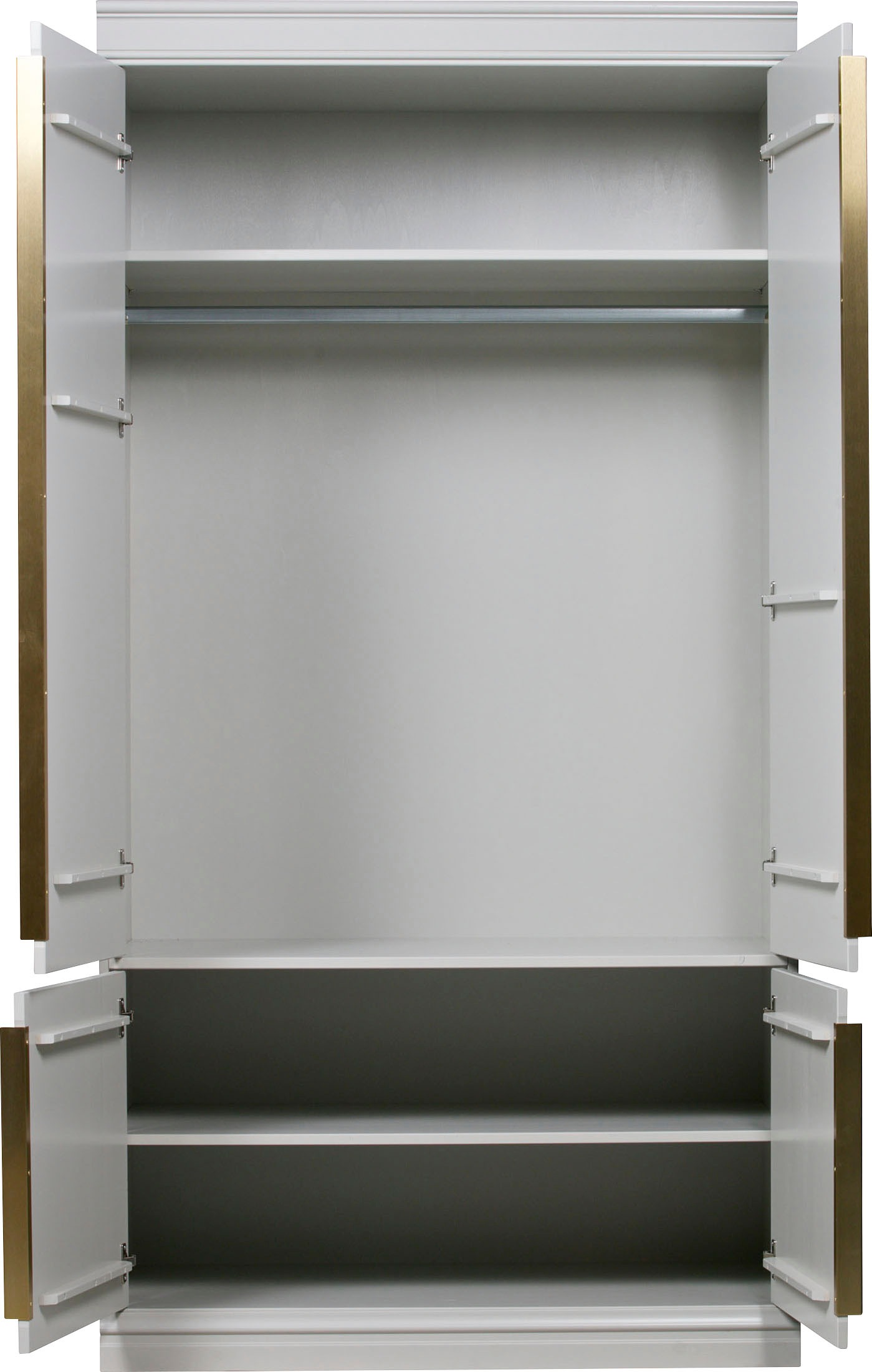 WOOOD Garderobenschrank "Organize" viel Stauraum, Höhe 215 cm günstig online kaufen