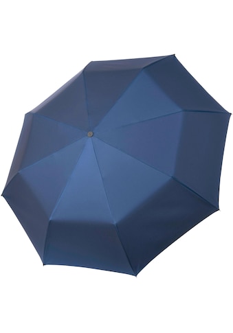 doppler MANUFAKTUR Taschenregenschirm »Oxford Uni, blau«, handgemachter... kaufen