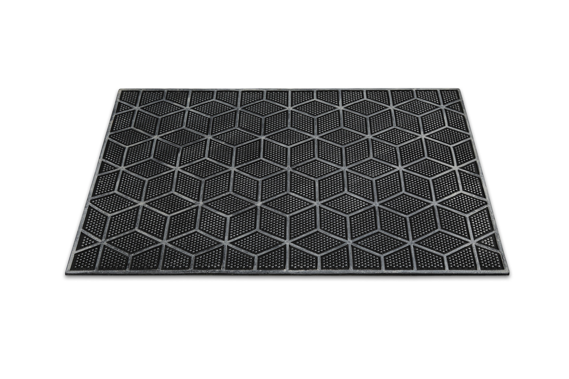 Wecon home Fußmatte »Bossa Groove«, rechteckig, 4 mm Höhe, Gummi, pflegelei günstig online kaufen