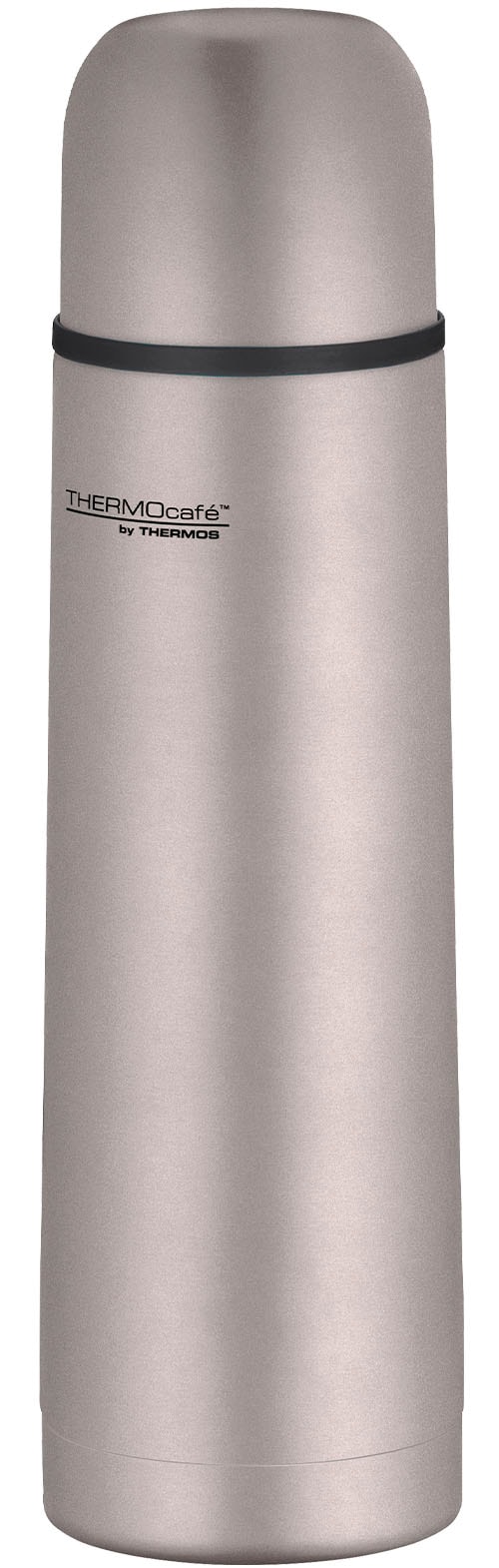 THERMOcafé Isolierflasche »TC EVERYDAY, Edelstahlkörper, spülmaschinenfest« mit Twist & Pour Lid und Trinkbecher (nicht isoliert)