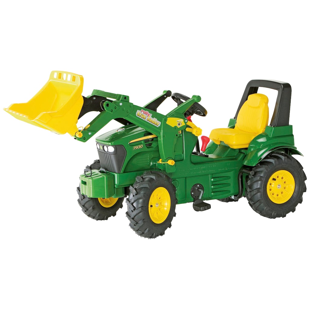 Rolly Toys Tretfahrzeug »John Deere 7930«, Kindertraktor mit Lader und Luftbereifung