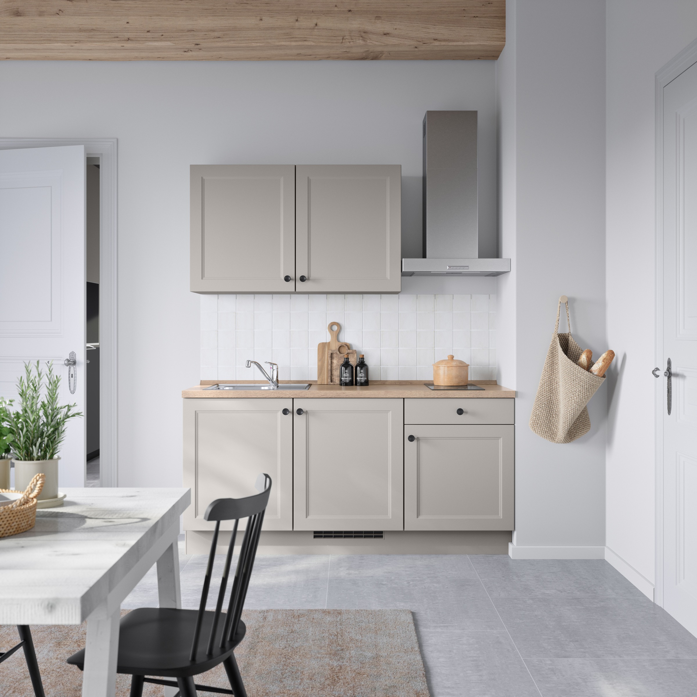 nobilia® Küchenzeile »"Cascada I"«, vormontiert, Ausrichtung wählbar, Breite 180 cm, wahlw. mit E-Geräten
