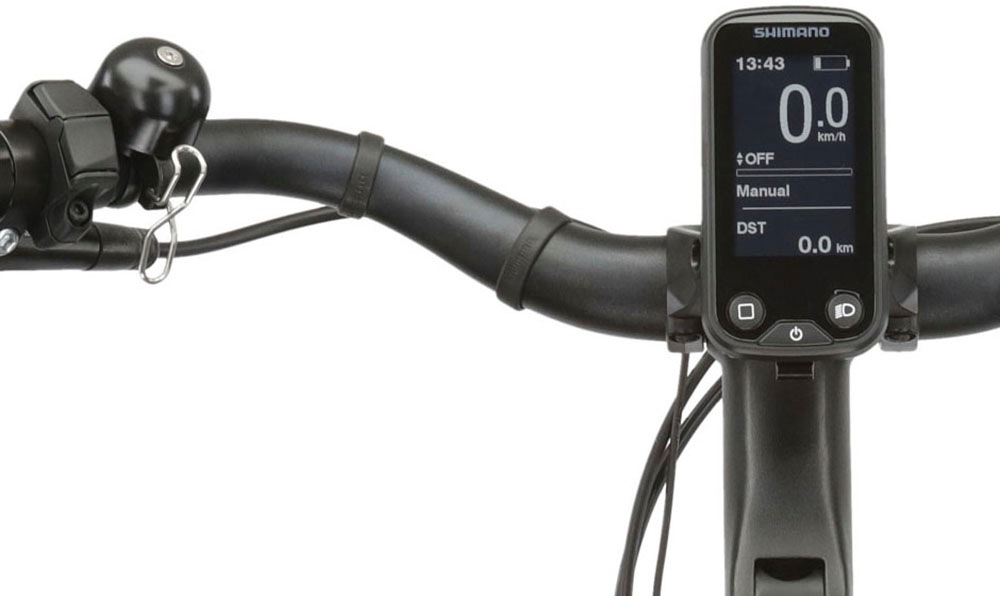 Kross E-Bike »E-Citybike Sentio Hybrid 5.0 28 Zoll schwarz«, 7 Gang, Shimano, NEXUS, Mittelmotor 250 W, Pedelec, Elektrofahrrad für Damen und Herren