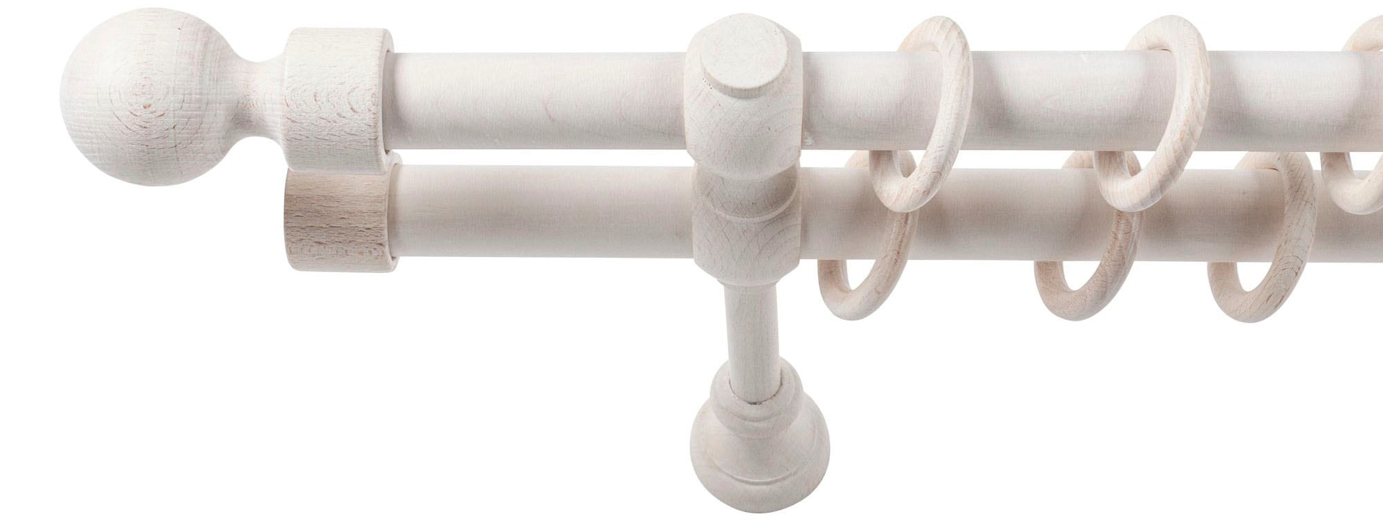 SN DECO GROUP Gardinenstange »Giro«, 2 läufig-läufig, Fixmaß