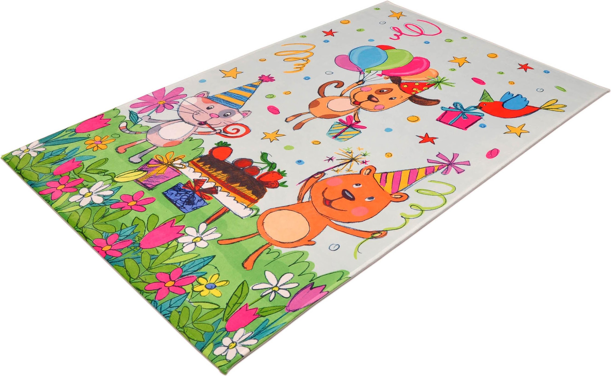 Böing Carpet Kinderteppich »Lovely Kids 418«, rechteckig, 6 mm Höhe, Motiv günstig online kaufen