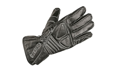 NERVE Motorradhandschuhe »Dark Leather«, Polsterung über den Fingerknöcheln kaufen