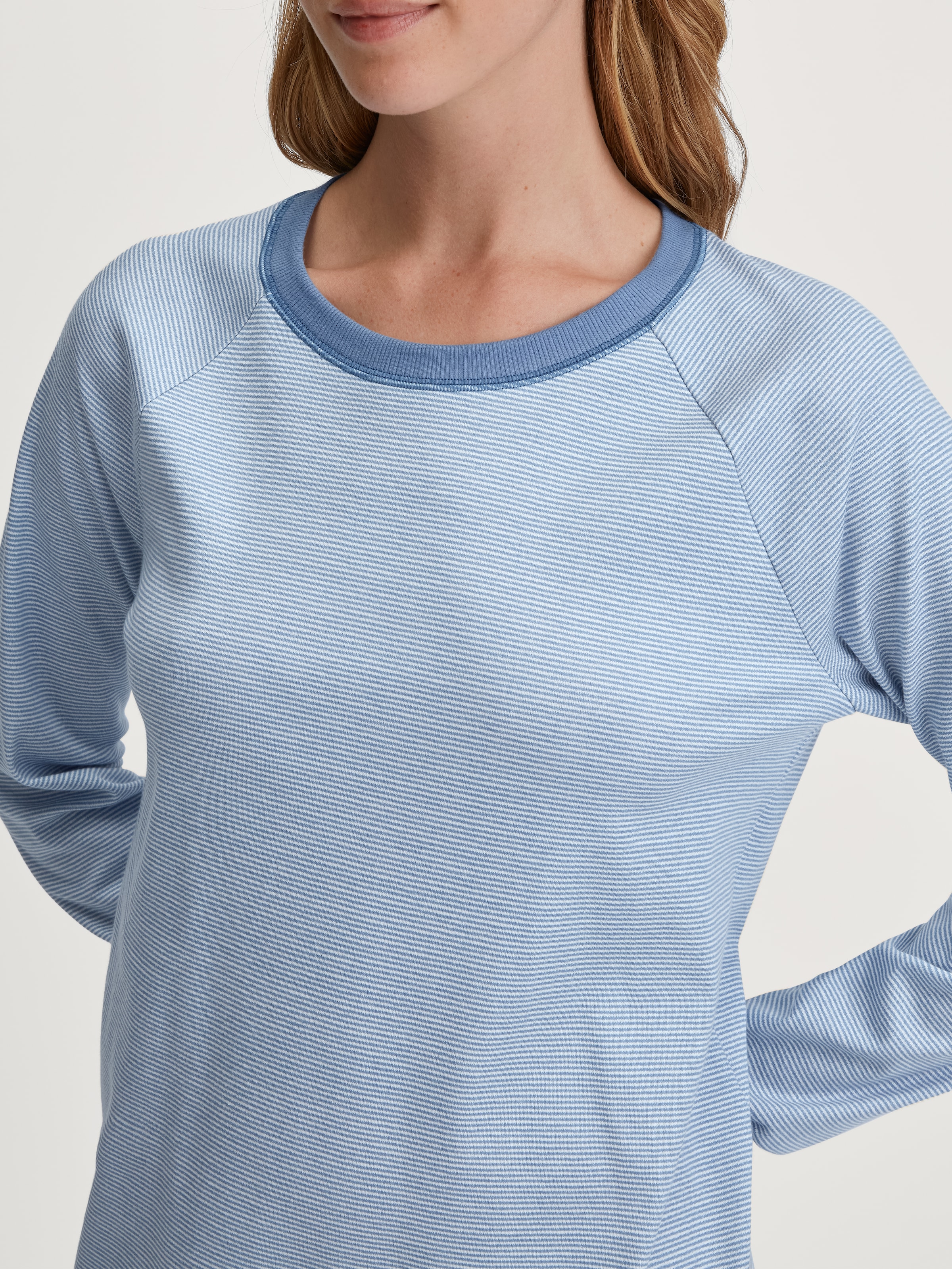 CALIDA Nachthemd »Midnight Love«, Langarm, wärmend, Cotton, Interlock-Qualität