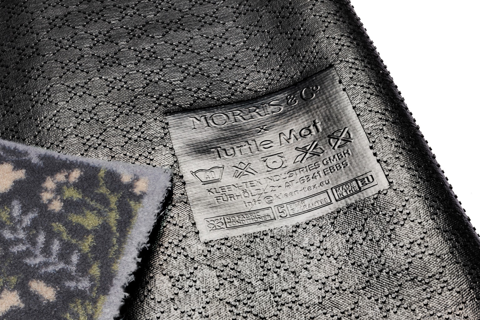 Turtle Mat Fußmatte »Bellflower Blue« rechteckig 9 mm Höhe