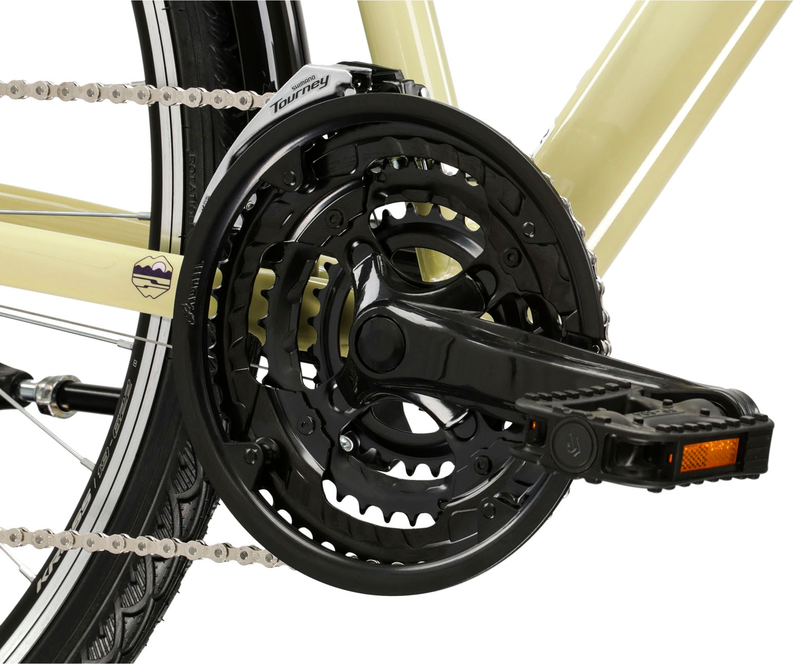 Kross Trekkingrad »Trans 1.0«, 21 Gang, Shimano, TOURNEY TY300 Schaltwerk, Kettenschaltung