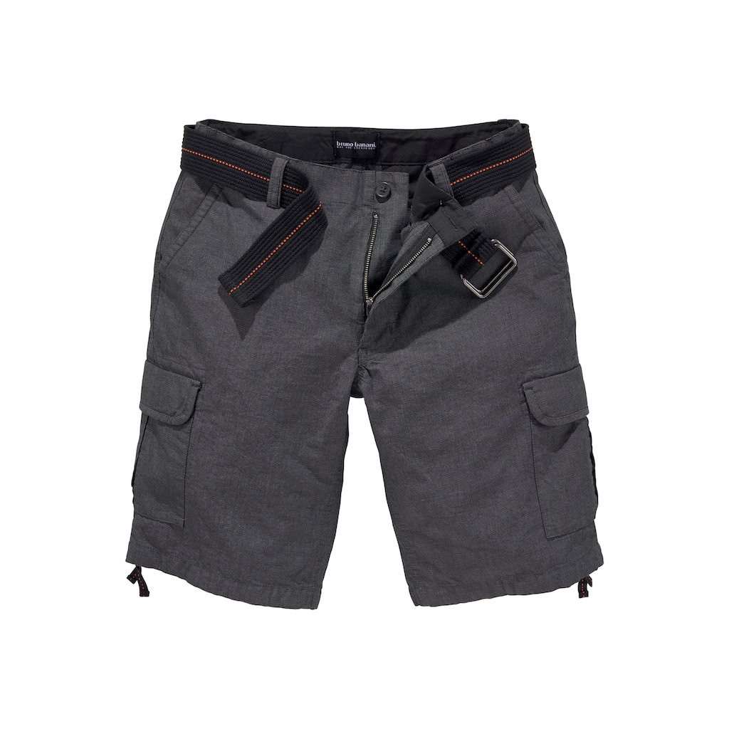 Bruno Banani Cargoshorts, (Set, 2 tlg., mit abnehmbarem Gürtel)