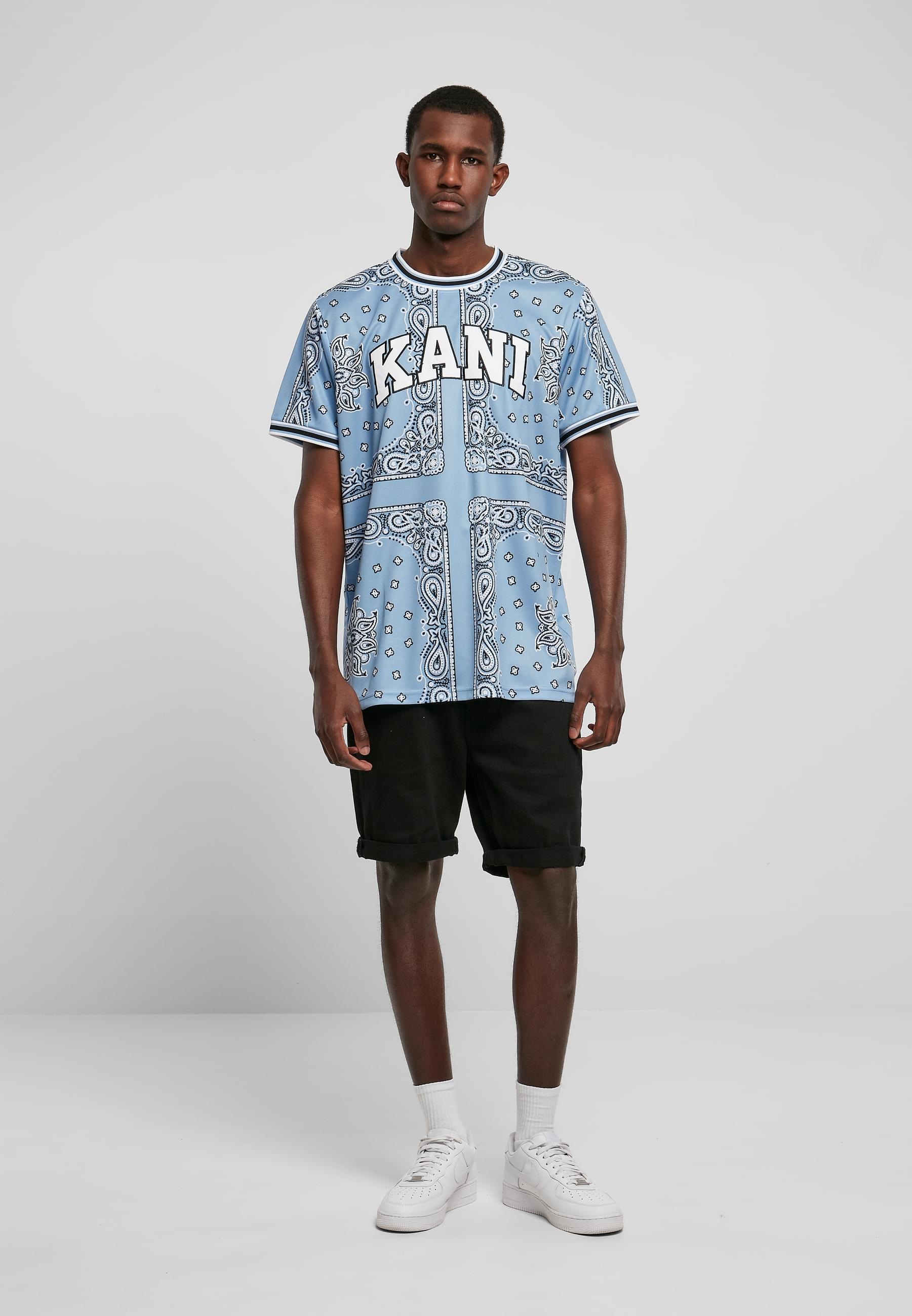 Karl Kani T-Shirt »Karl Kani Men KM222-013-1 Serif Paisley Mesh Tee« 1 Stk.