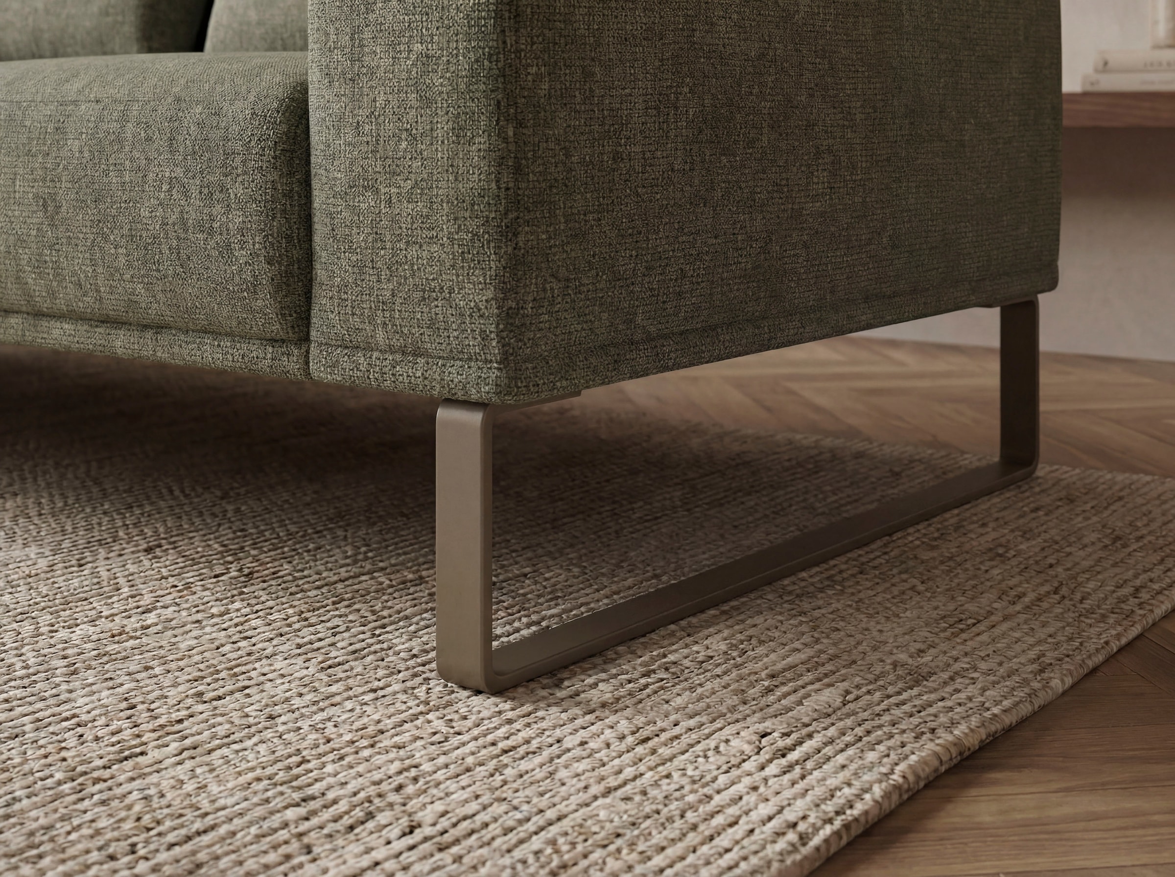 Musterring Ecksofa »JUSTB! PM100, stilvoller Lounge-Komfort von Musterring« Kollektion Bettina Zimmermann, optionaler Sitzvorzug & Fuß-Auswahl