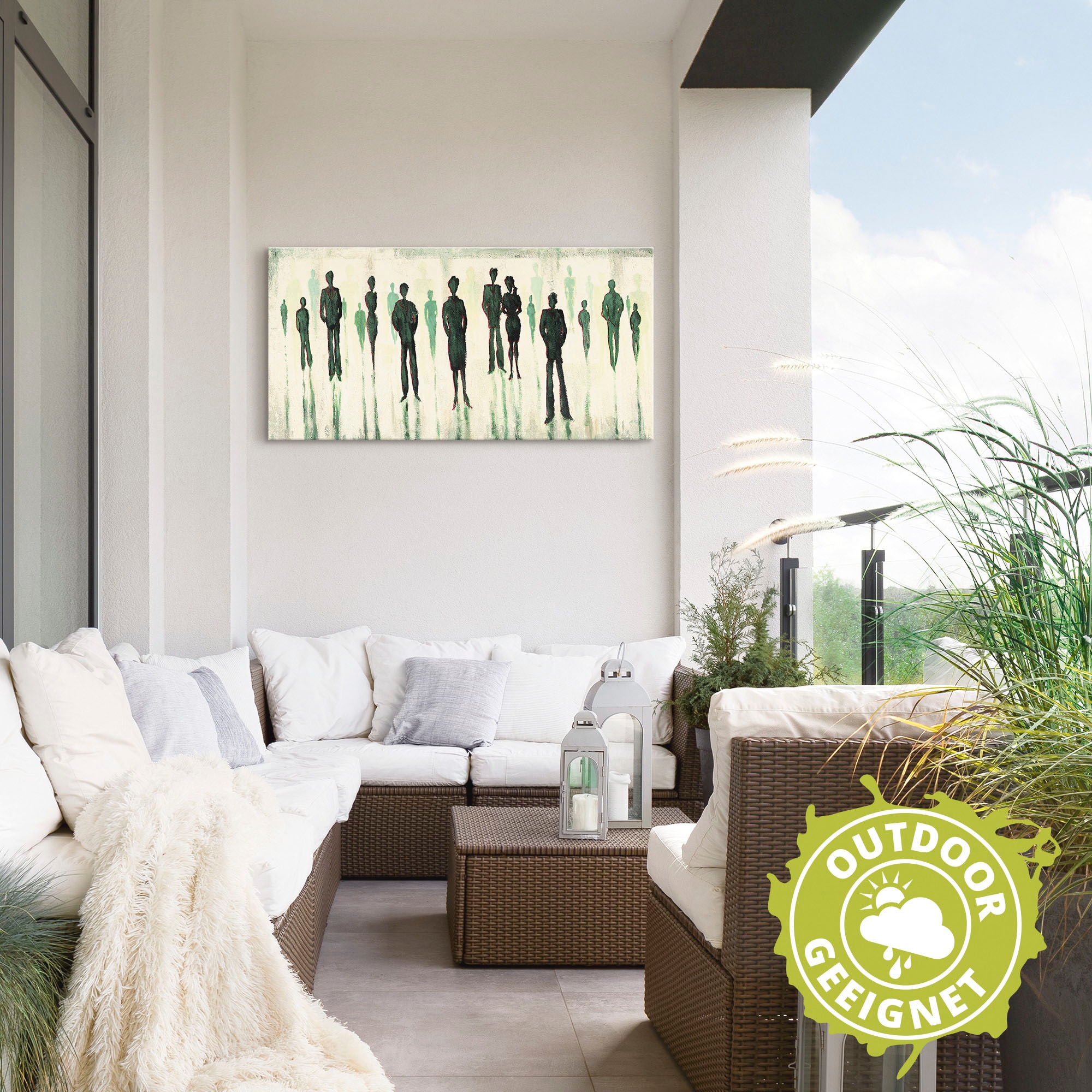 Artland Wandbild »Vor allen«, Gruppen & Familien, (1 St.), als Alubild, Outdoorbild, Leinwandbild in verschied. Größen
