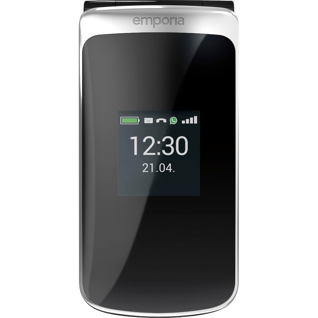 Emporia Smartphone »emporiaTOUCHsmart.2«, schwarz, 8,25 cm/3,25 Zoll, 8 GB Speicherplatz, 8 MP Kamera