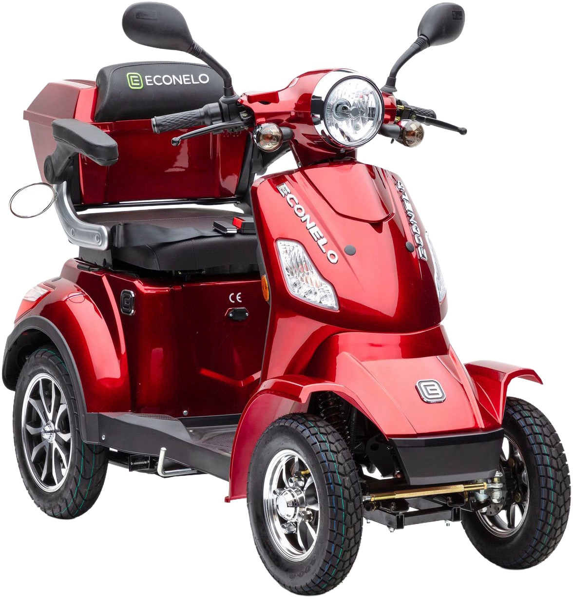 ECONELO Elektromobil »Seniorenmobil P4000, Lithium-Akku, 25 km/h, 1000 Watt« 1.000 W 25 km/h