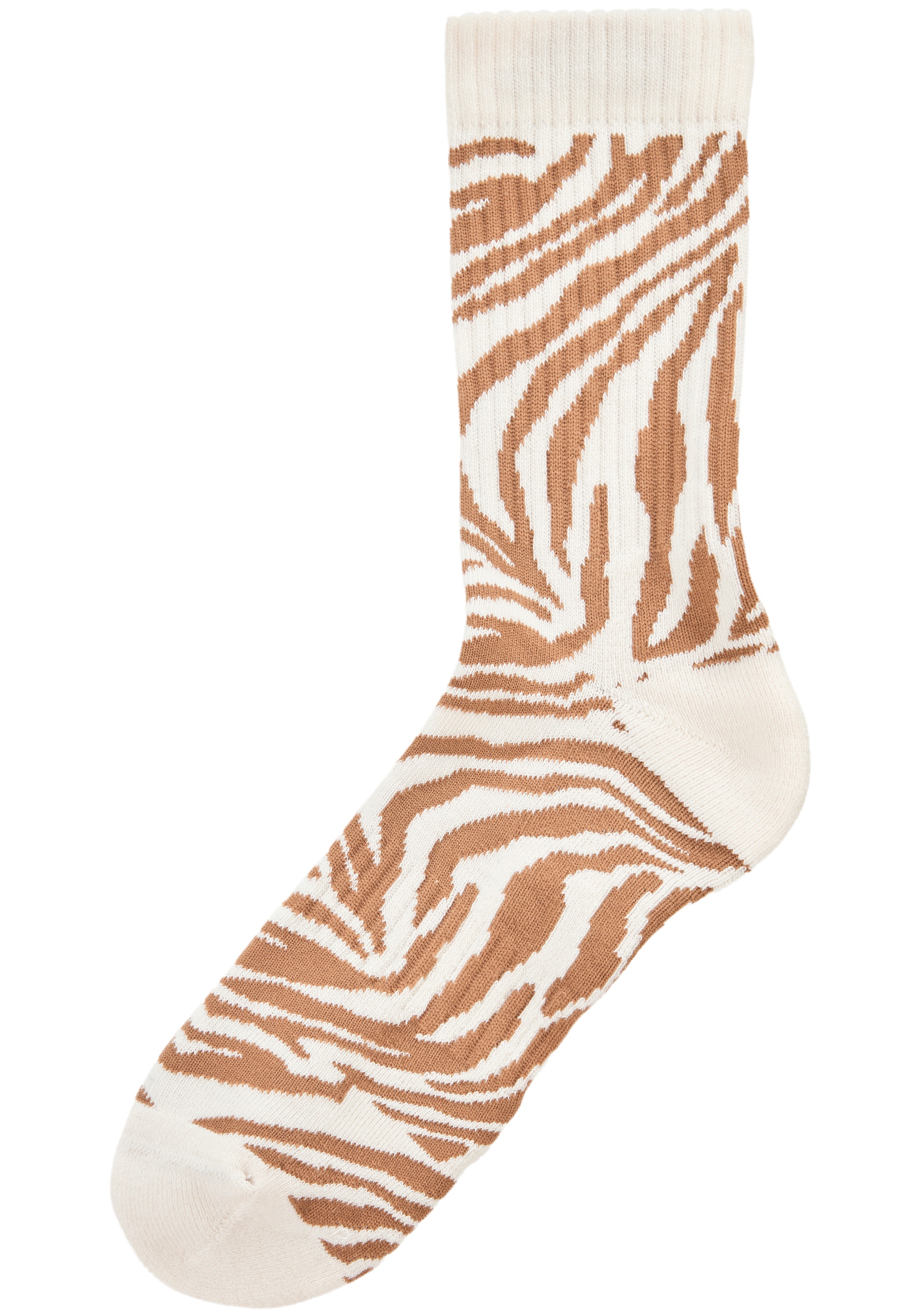 Buffalo Tennissocken »Damen Fußfrottee Sportsocken; modisch« Packung, 5 Paar tlg. in unterschiedlichen Animal Muster Designs