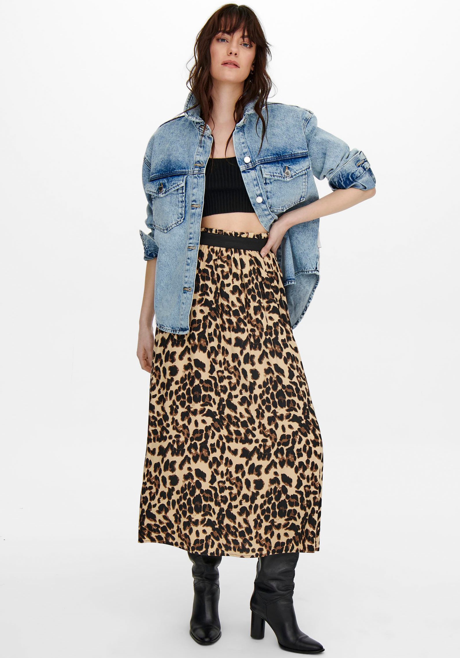 7. Bild von ONLY Maxirock »ONLVENEDIG AOP LIFE LONG SKIRT«