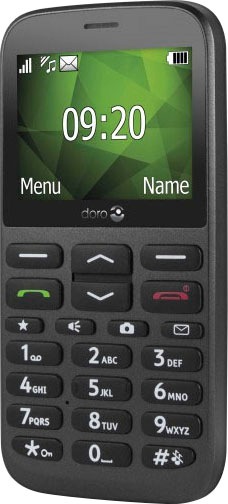 3. Bild von Doro Handy »1370«, schwarz, 6 cm/2,4 Zoll, 3 MP Kamera