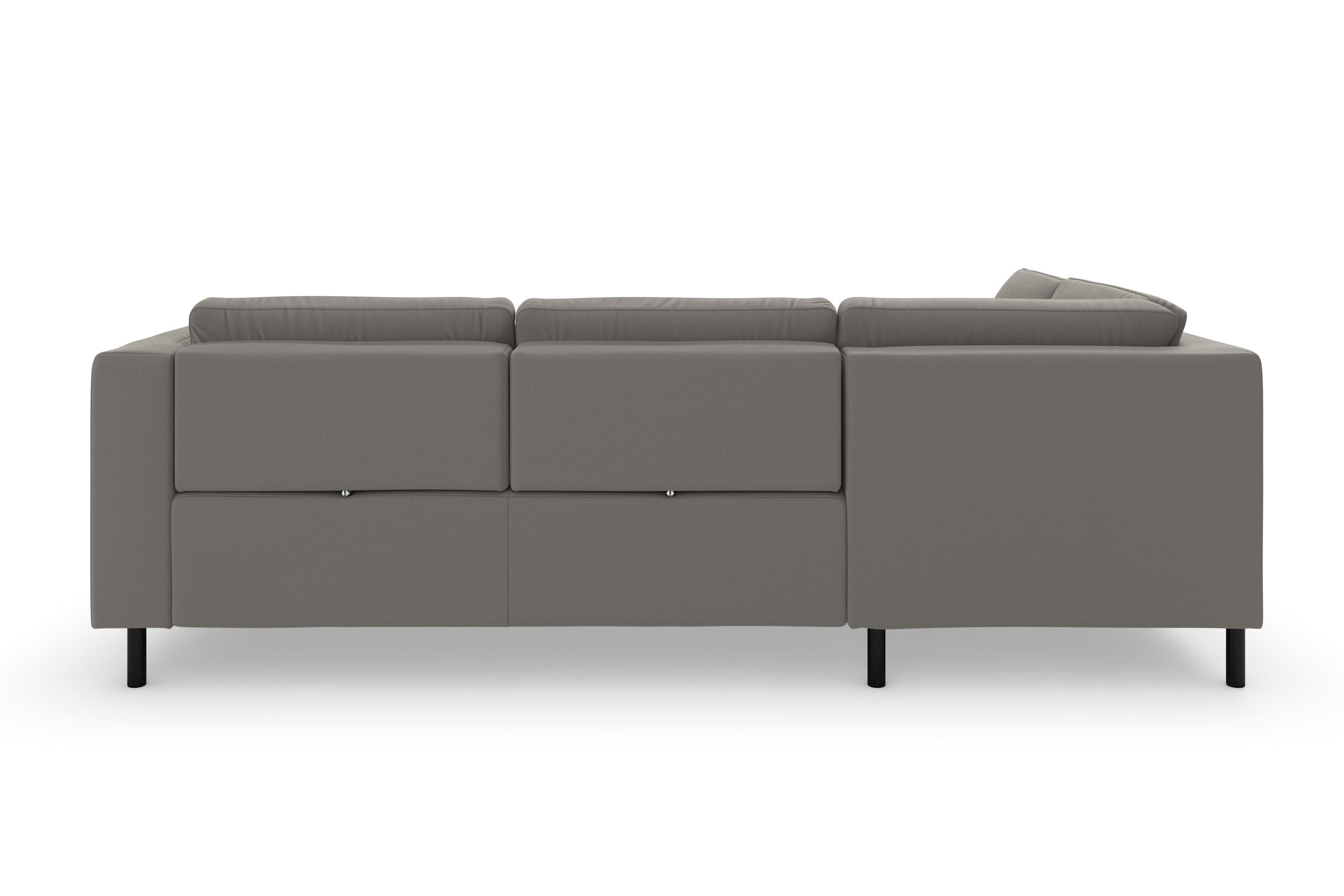 sit&more Ecksofa »Olsen L-Form«, inklusive Sitztiefenverstellung, wahlweise mit Bettfunktion, 15cm hoch