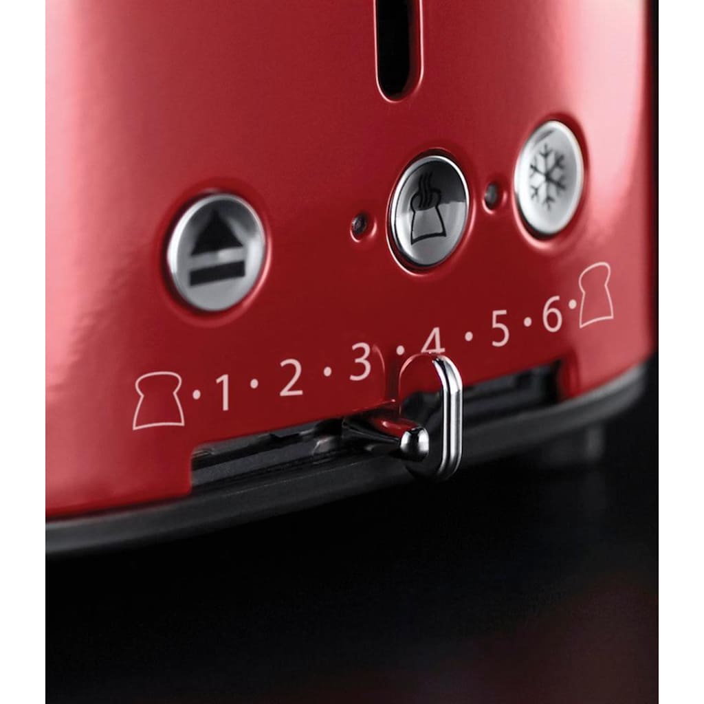 RUSSELL HOBBS Toaster »21680-56«, 2 kurze Schlitze, 1300 W, Retro Ribbon Red